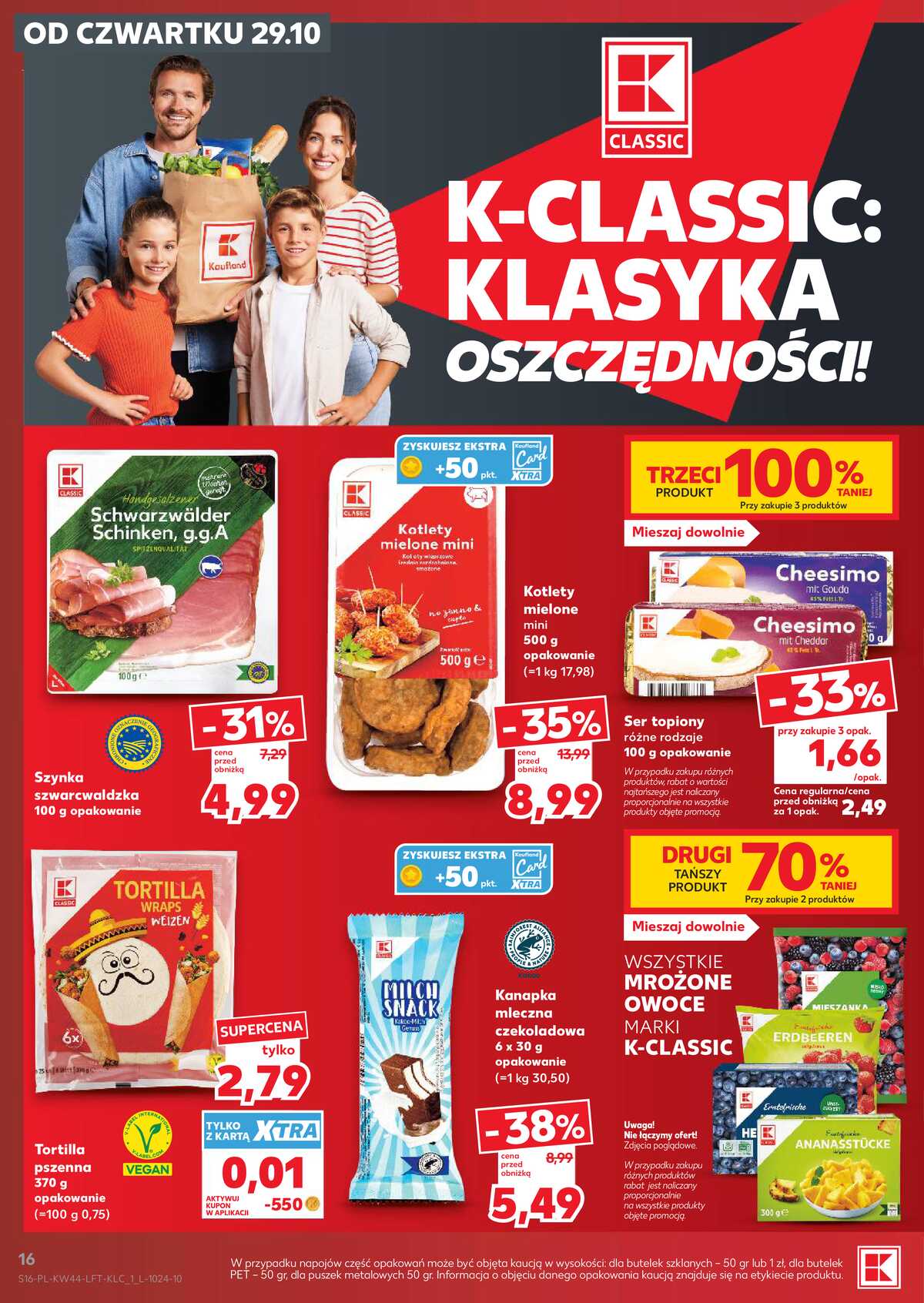 Leták Kaufland Polsko 29.10.-4.11.2026 - Týdenní zpravodaj strana 16