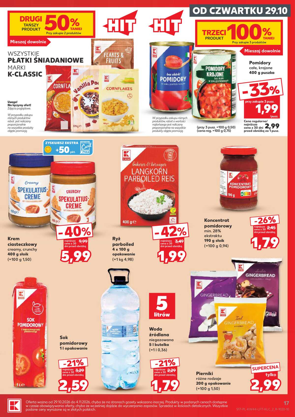 Leták Kaufland Polsko 29.10.-4.11.2026 - Týdenní zpravodaj strana 17