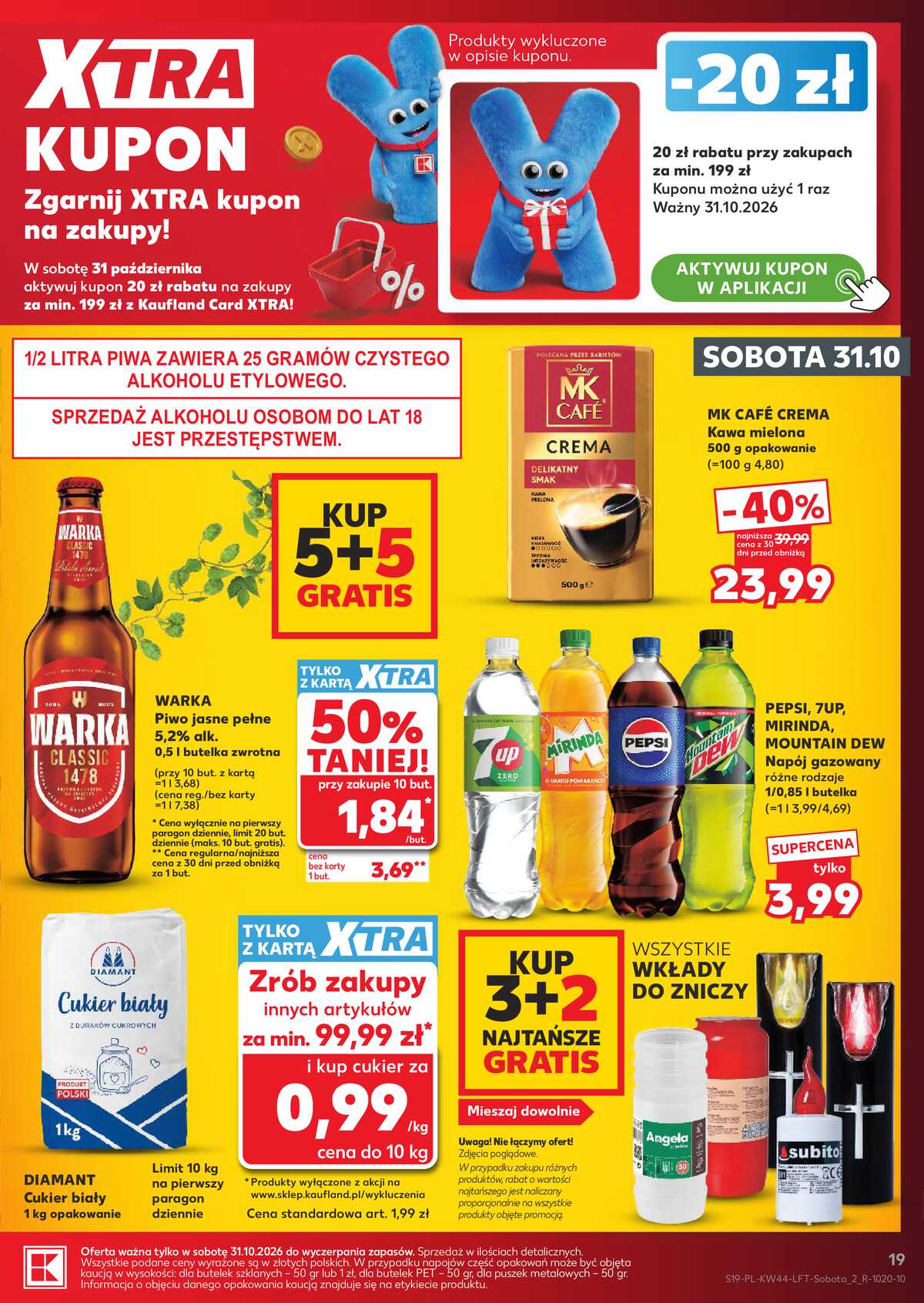 Leták Kaufland Polsko 29.10.-4.11.2026 - Týdenní zpravodaj strana 19