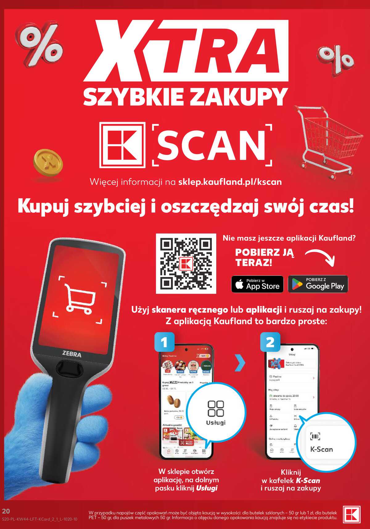 Leták Kaufland Polsko 29.10.-4.11.2026 - Týdenní zpravodaj strana 20