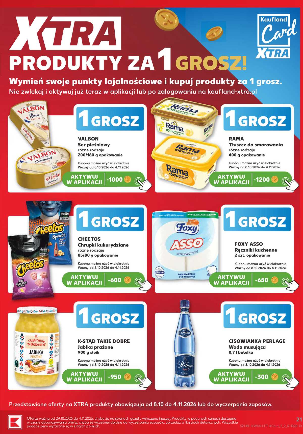 Leták Kaufland Polsko 29.10.-4.11.2026 - Týdenní zpravodaj strana 21