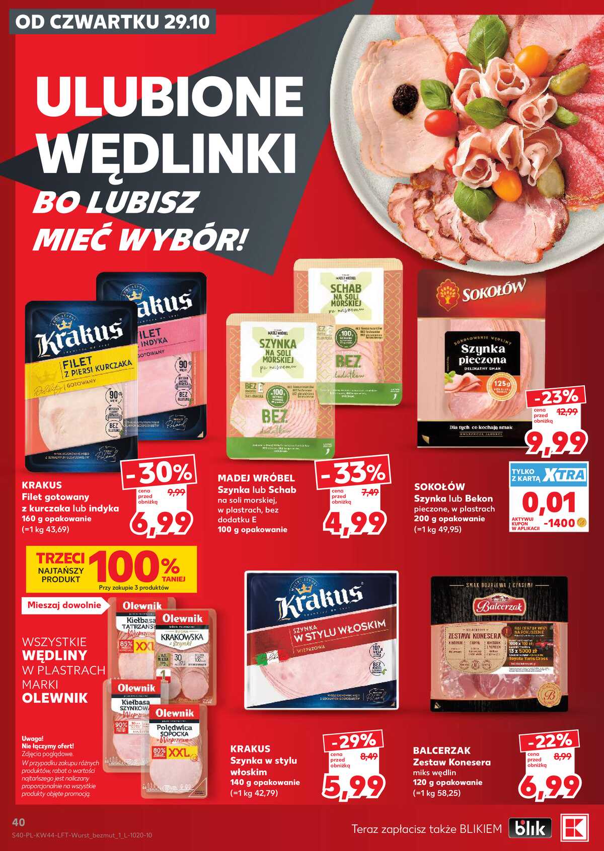 Leták Kaufland Polsko 29.10.-4.11.2026 - Týdenní zpravodaj strana 40