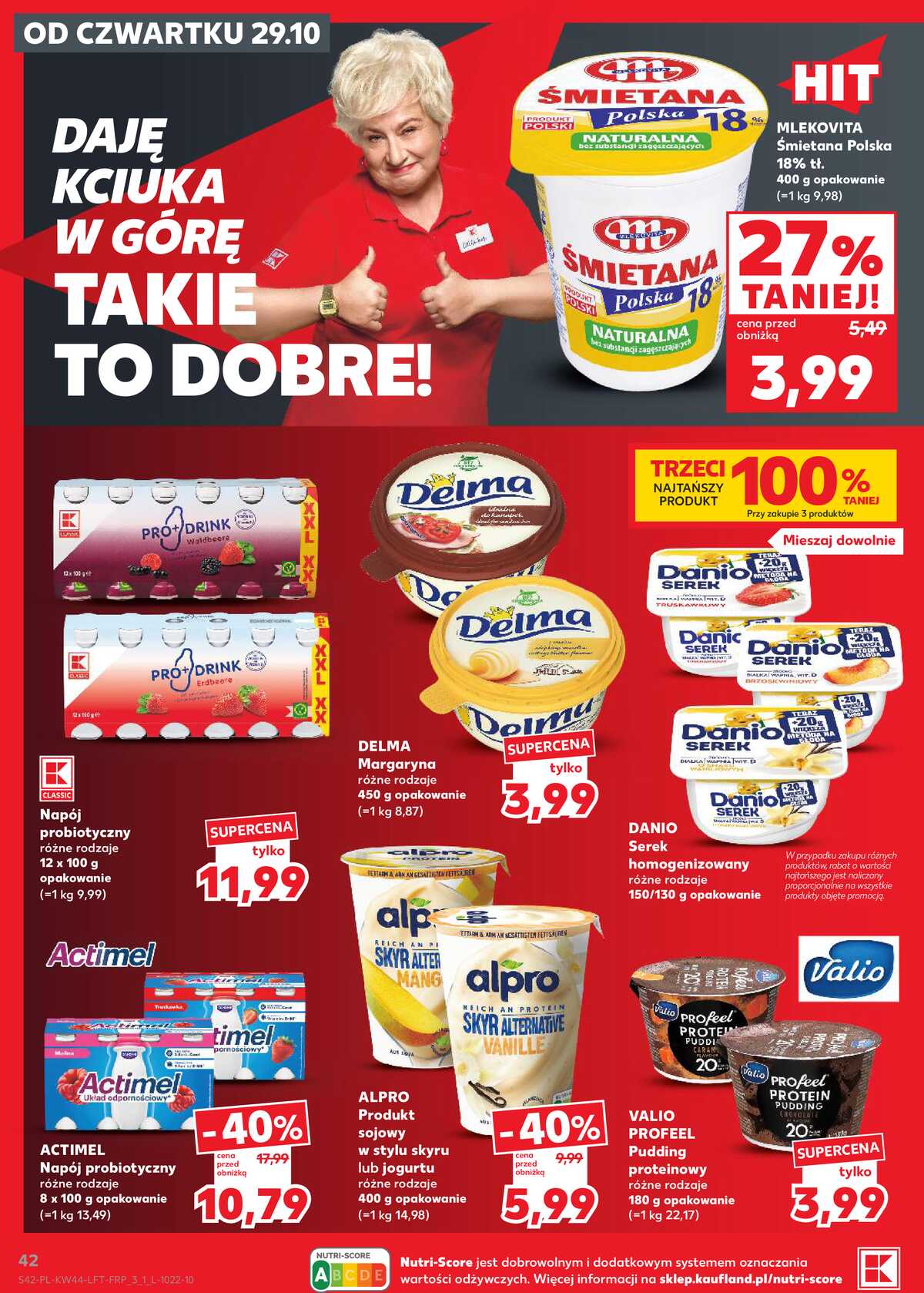 Leták Kaufland Polsko 29.10.-4.11.2026 - Týdenní zpravodaj strana 42