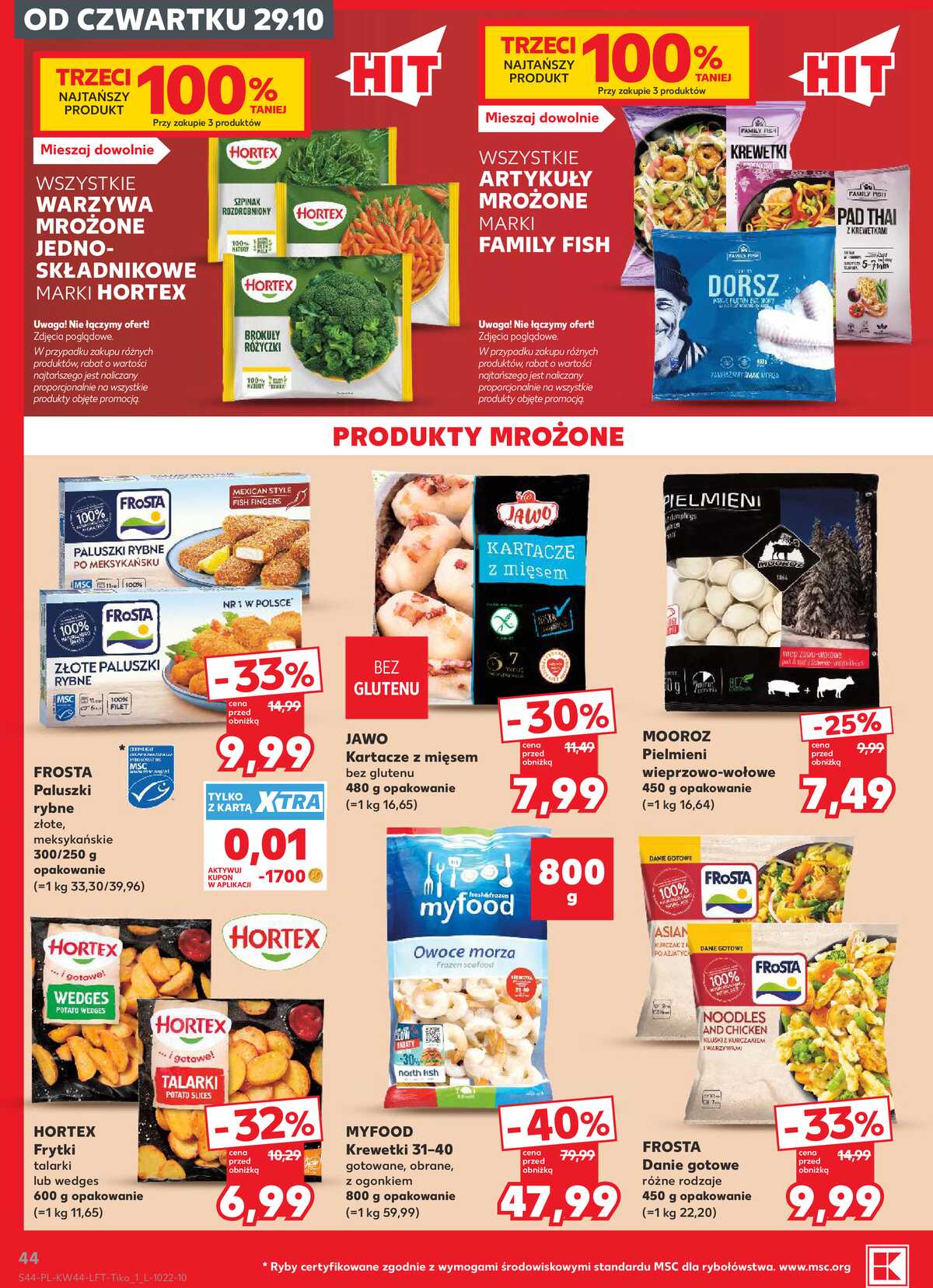 Leták Kaufland Polsko 29.10.-4.11.2026 - Týdenní zpravodaj strana 44