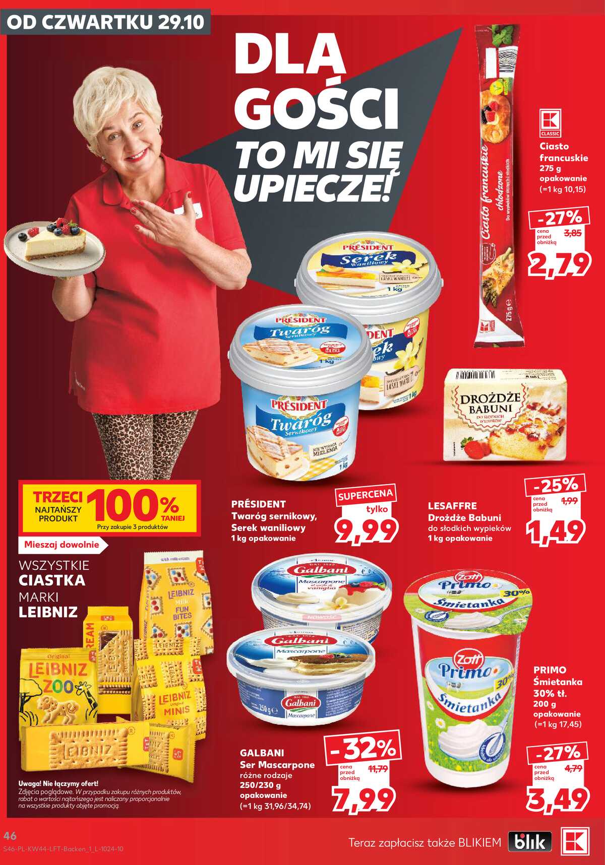 Leták Kaufland Polsko 29.10.-4.11.2026 - Týdenní zpravodaj strana 46