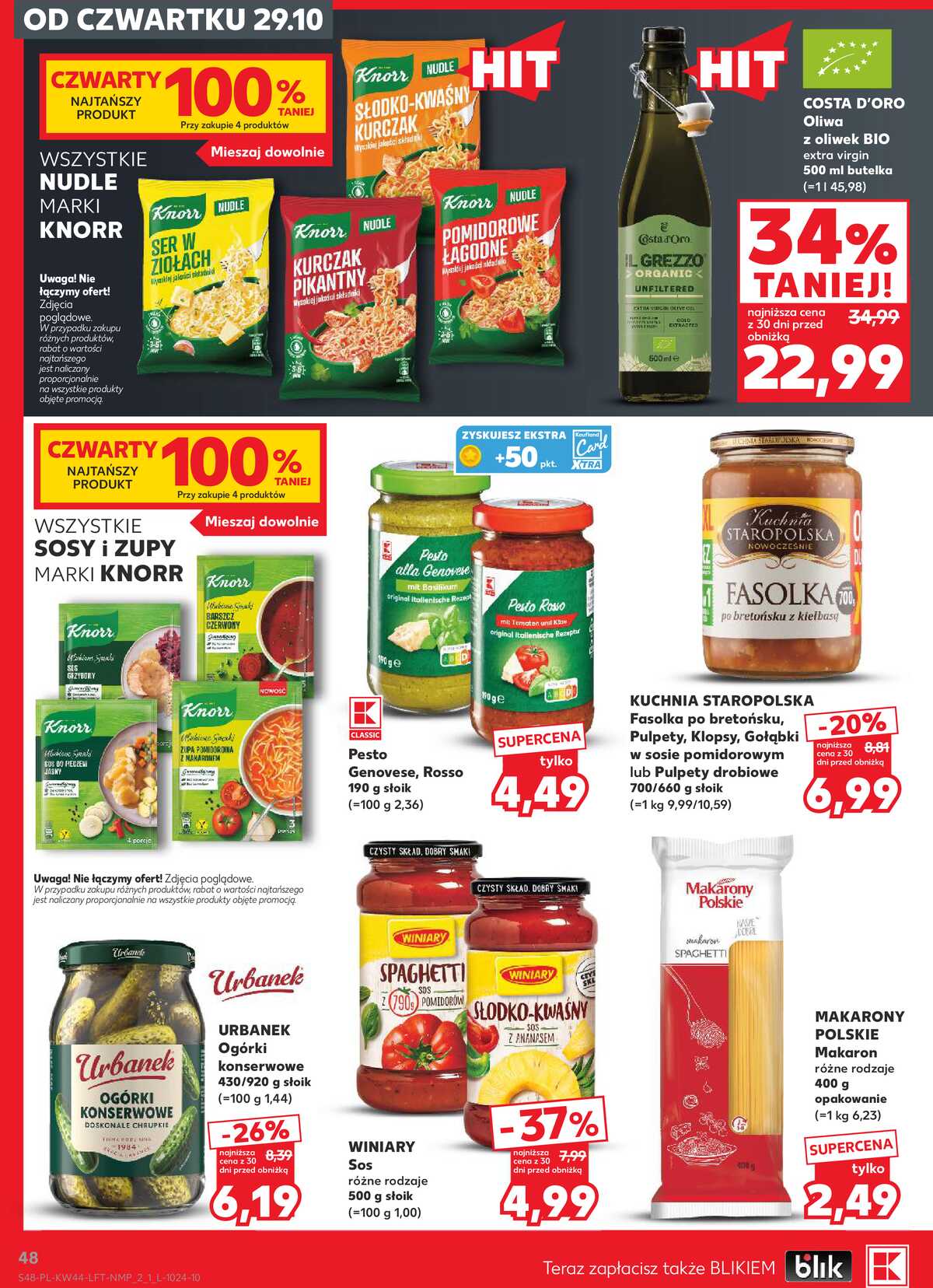 Leták Kaufland Polsko 29.10.-4.11.2026 - Týdenní zpravodaj strana 48