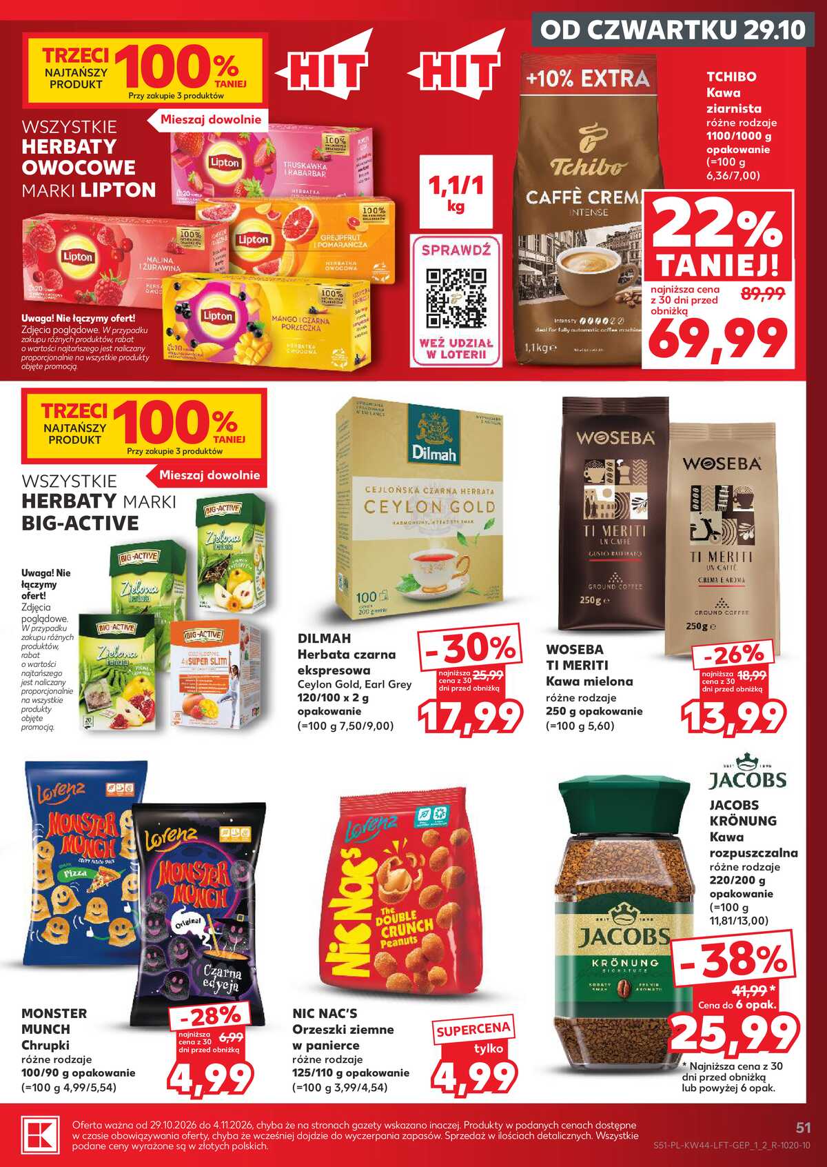 Leták Kaufland Polsko 29.10.-4.11.2026 - Týdenní zpravodaj strana 51
