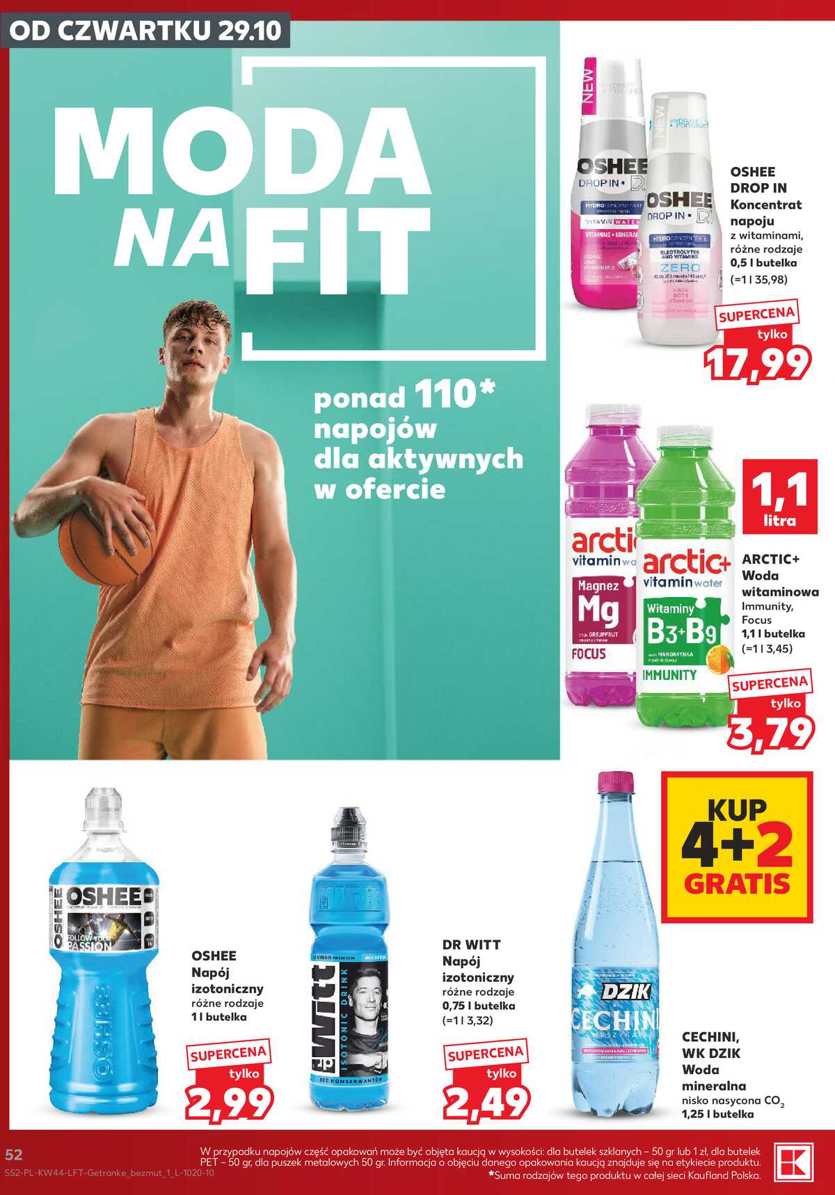 Leták Kaufland Polsko 29.10.-4.11.2026 - Týdenní zpravodaj strana 52