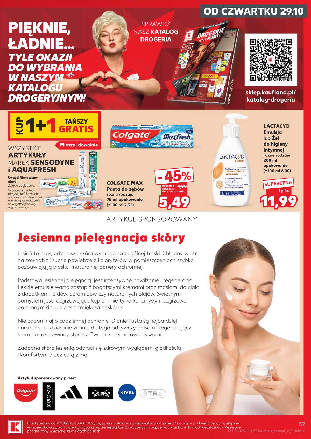 Leták Kaufland Polsko 29.10.-4.11.2026 - Týdenní zpravodaj strana 57