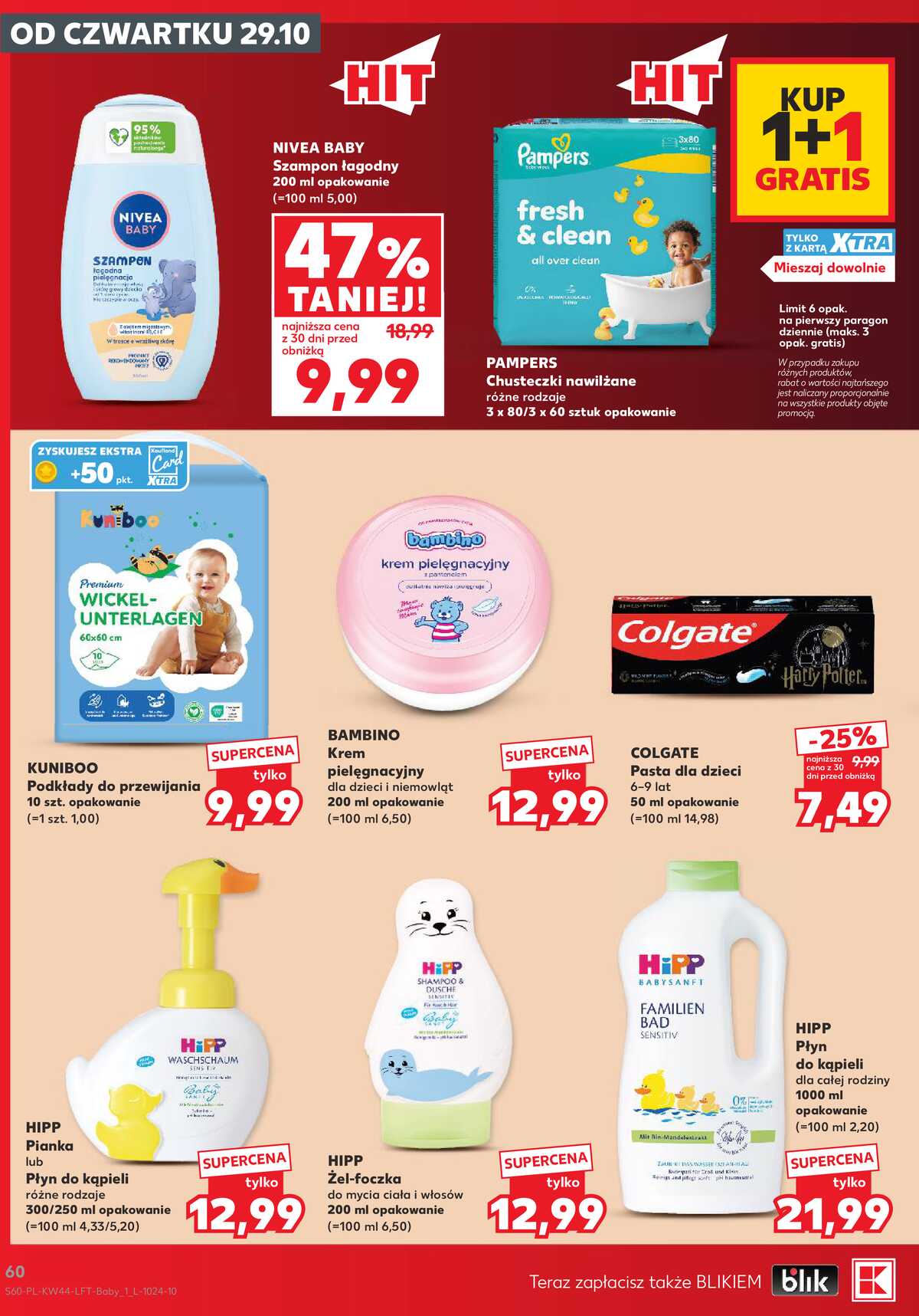 Leták Kaufland Polsko 29.10.-4.11.2026 - Týdenní zpravodaj strana 60
