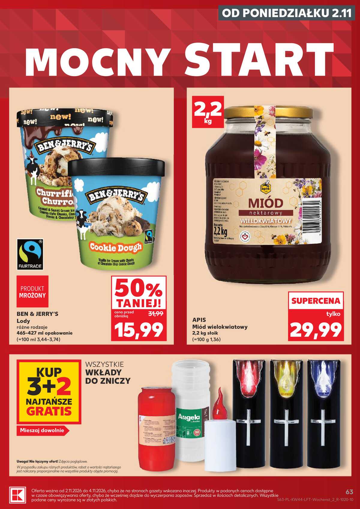 Leták Kaufland Polsko 29.10.-4.11.2026 - Týdenní zpravodaj strana 63