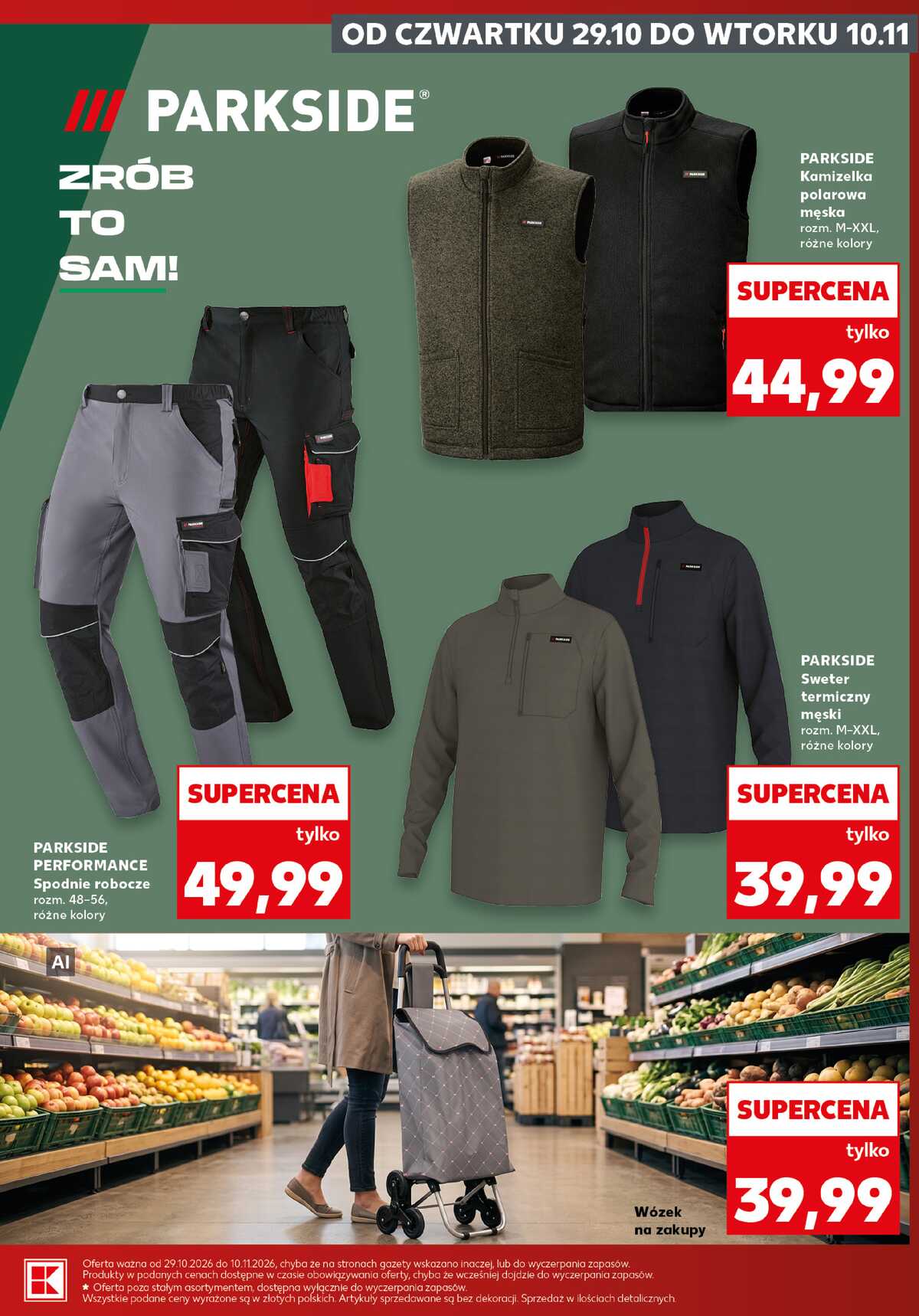 Leták Kaufland Polsko 29.10.-10.11.2026 strana 3
