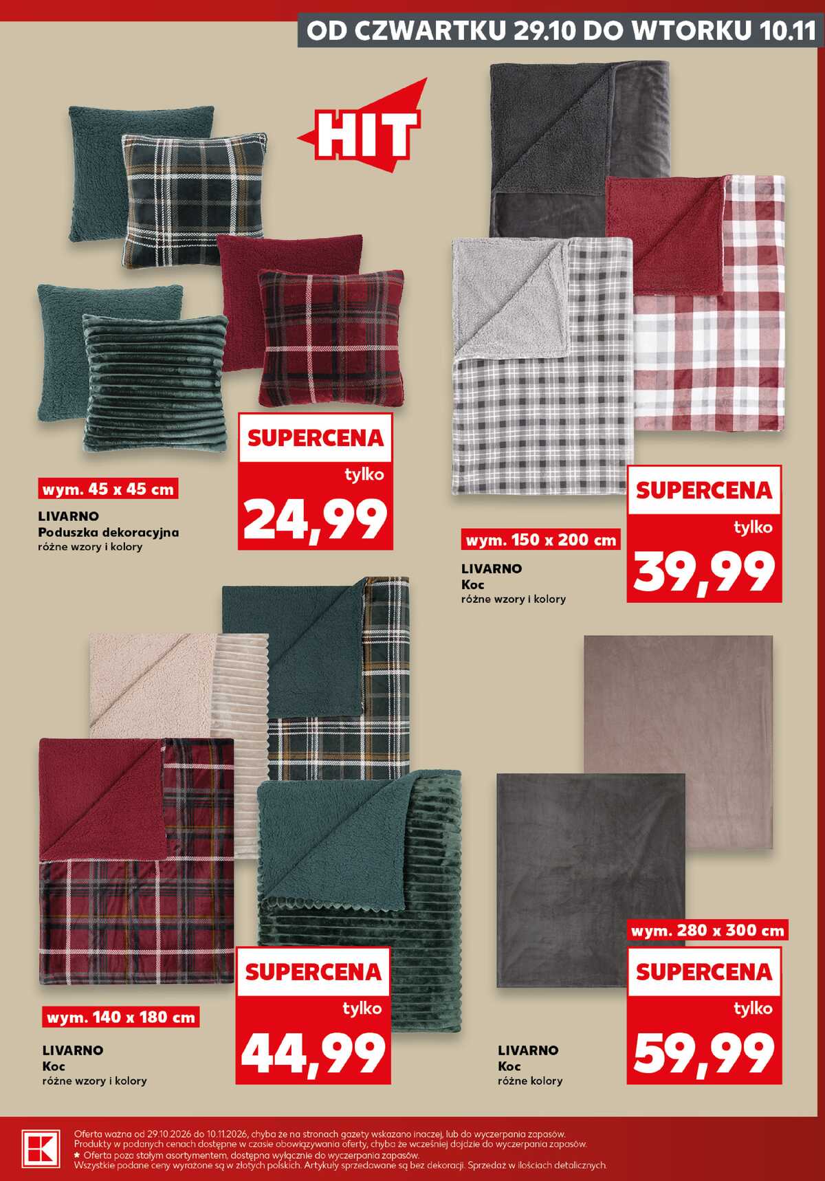 Leták Kaufland Polsko 29.10.-10.11.2026 strana 5
