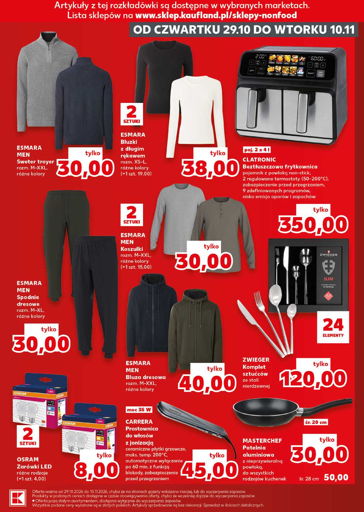 Leták Kaufland Polsko 29.10.-10.11.2026 strana 9