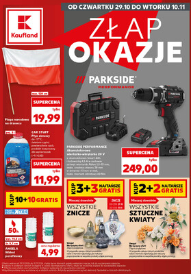 Leták Kaufland Polsko 29.10.-10.11.2026