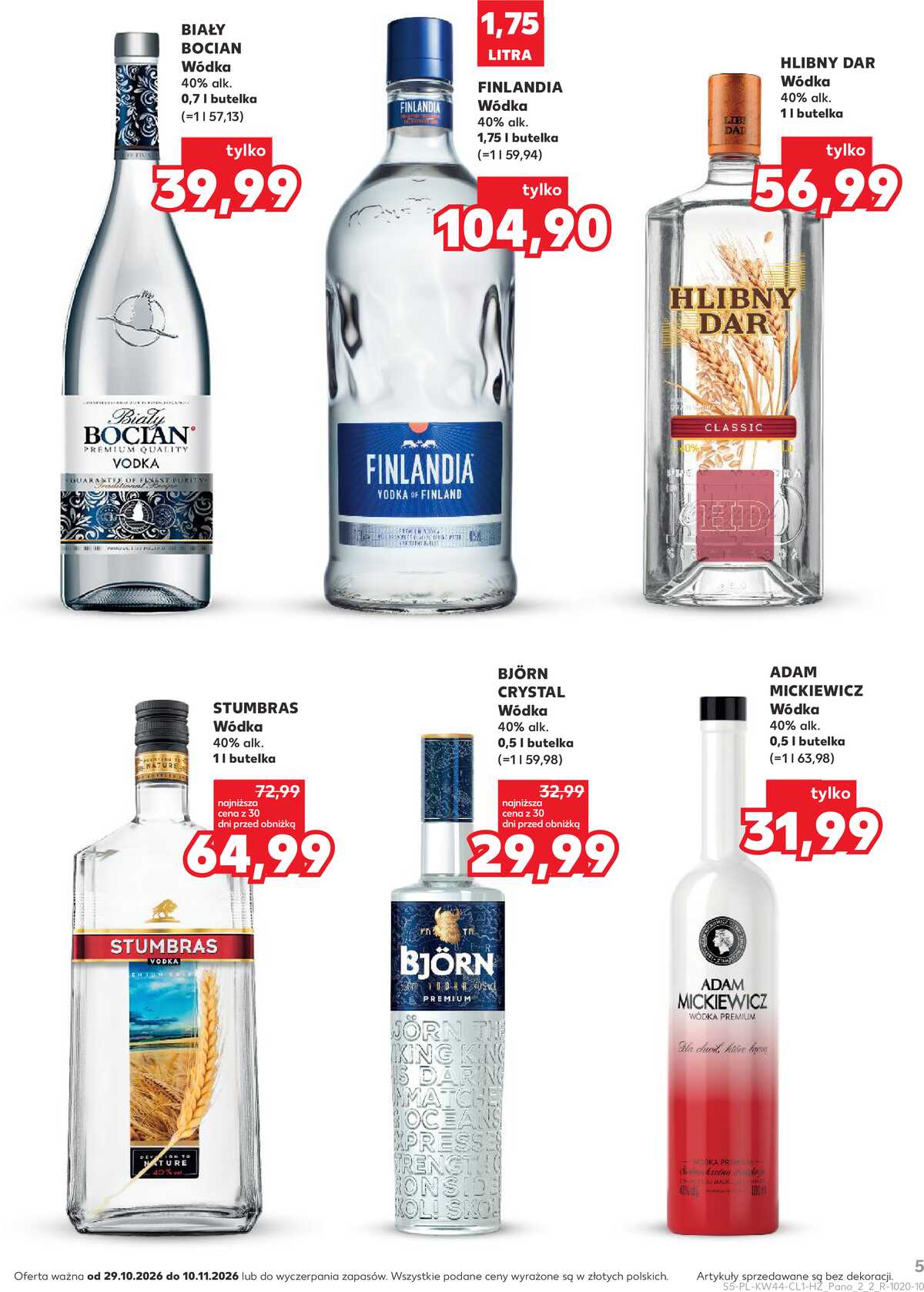 Leták Kaufland Polsko 29.10.-10.11.2026 - Bar v Kauflandu strana 5