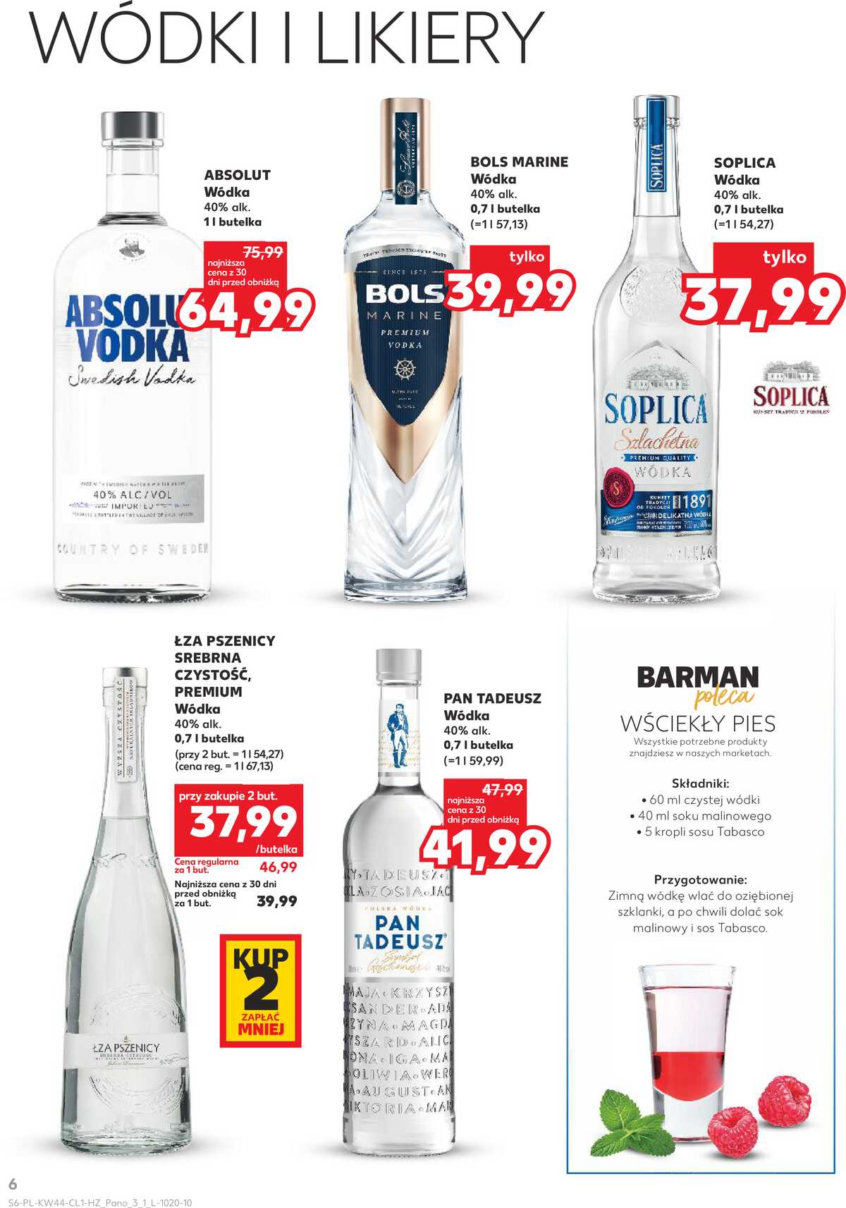 Leták Kaufland Polsko 29.10.-10.11.2026 - Bar v Kauflandu strana 6