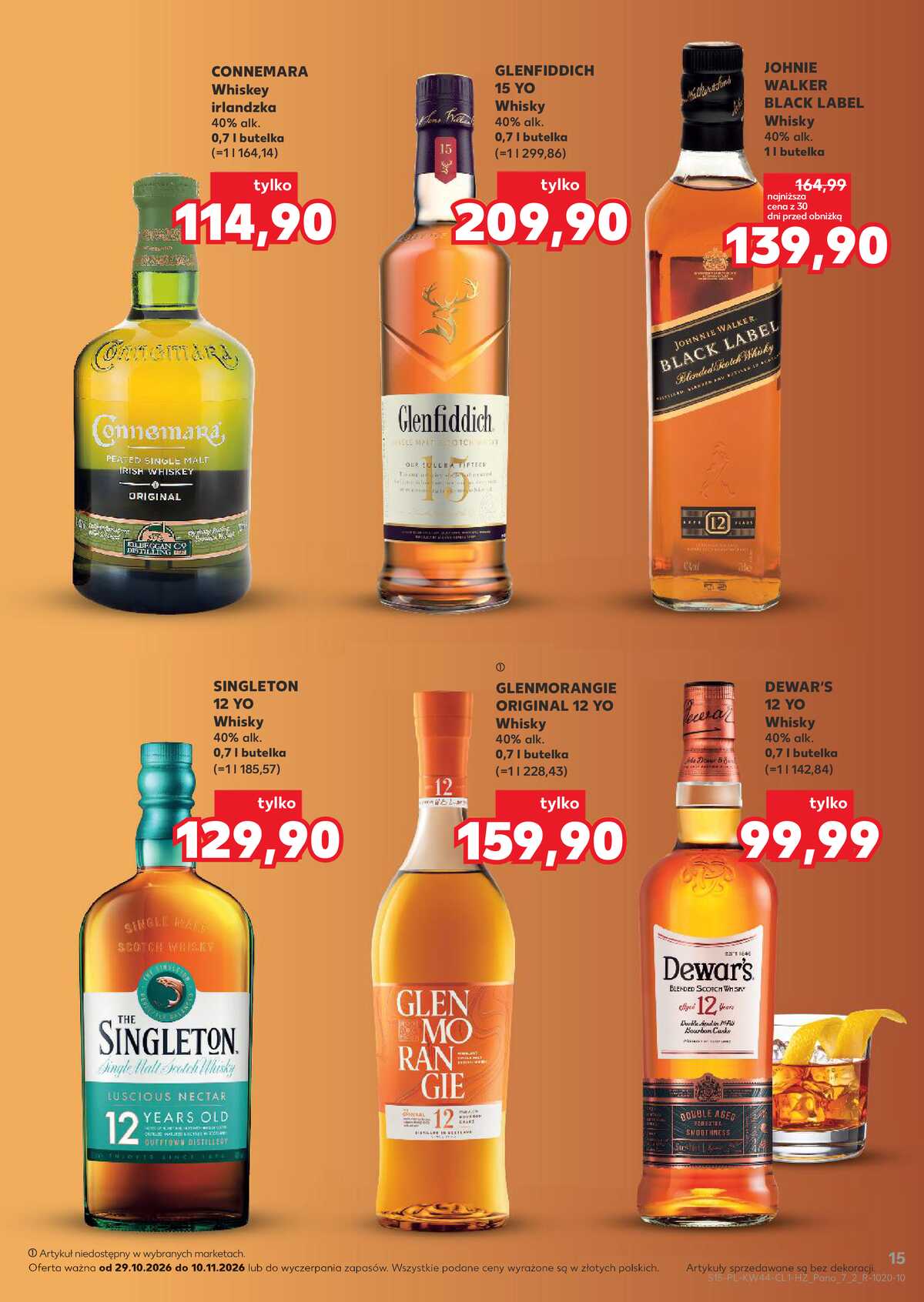 Leták Kaufland Polsko 29.10.-10.11.2026 - Bar v Kauflandu strana 15