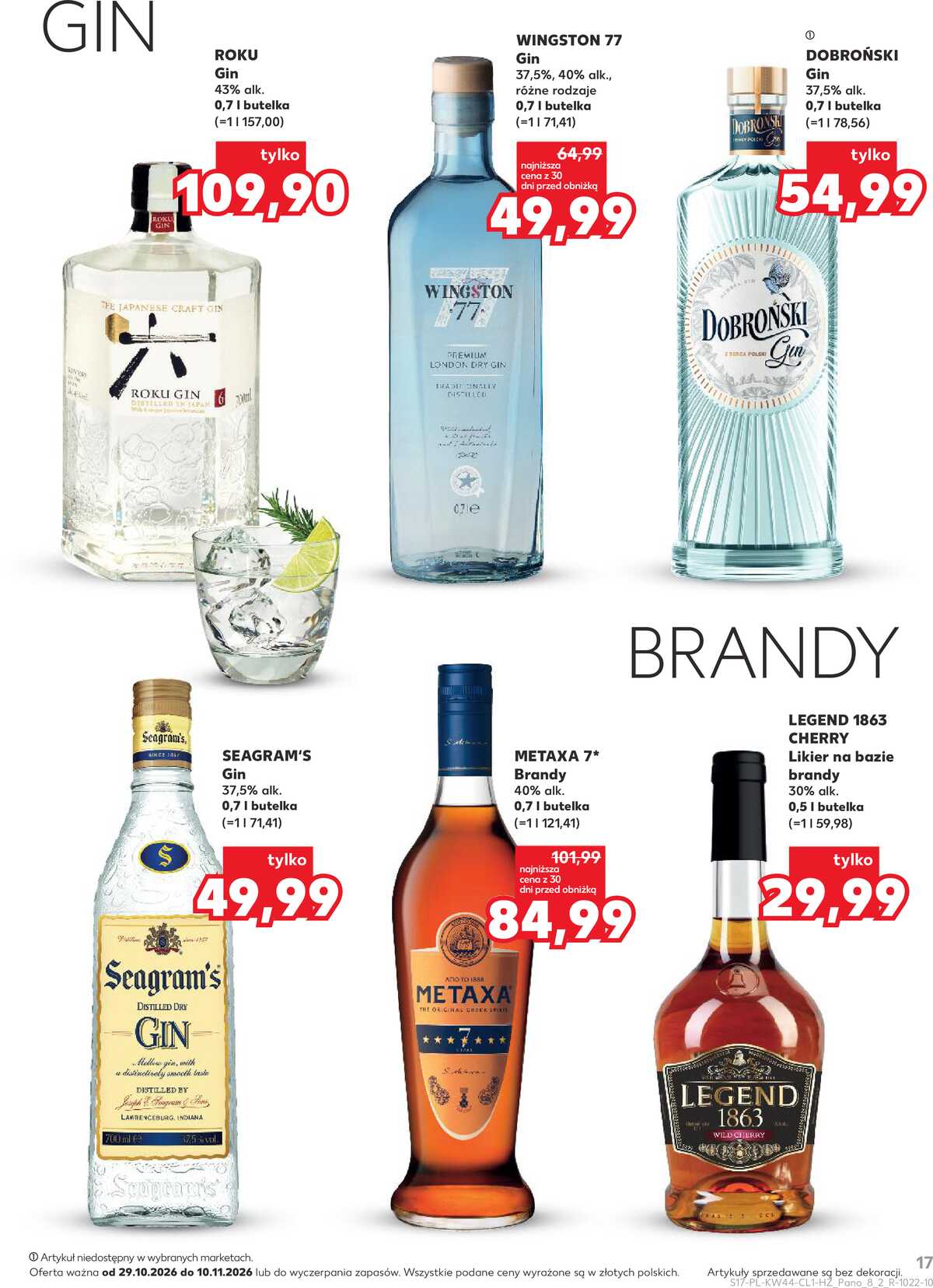 Leták Kaufland Polsko 29.10.-10.11.2026 - Bar v Kauflandu strana 17