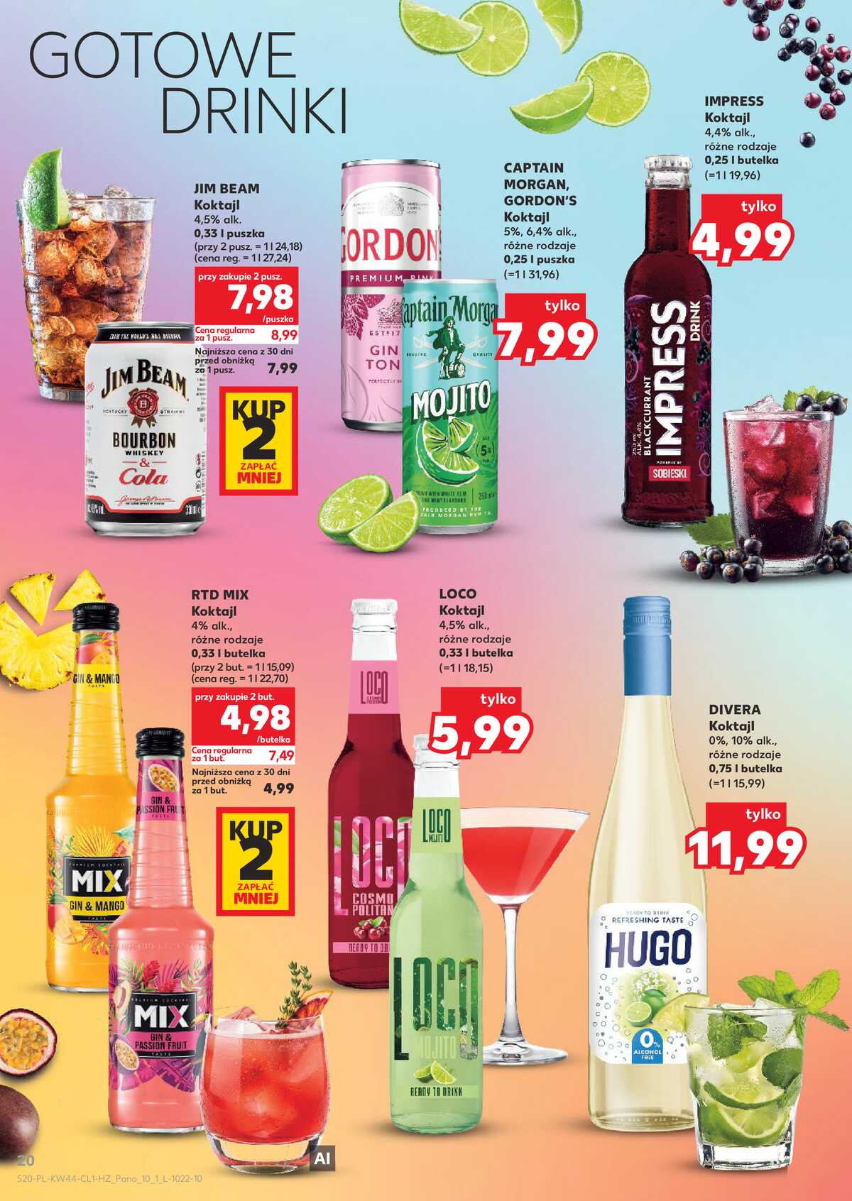 Leták Kaufland Polsko 29.10.-10.11.2026 - Bar v Kauflandu strana 20