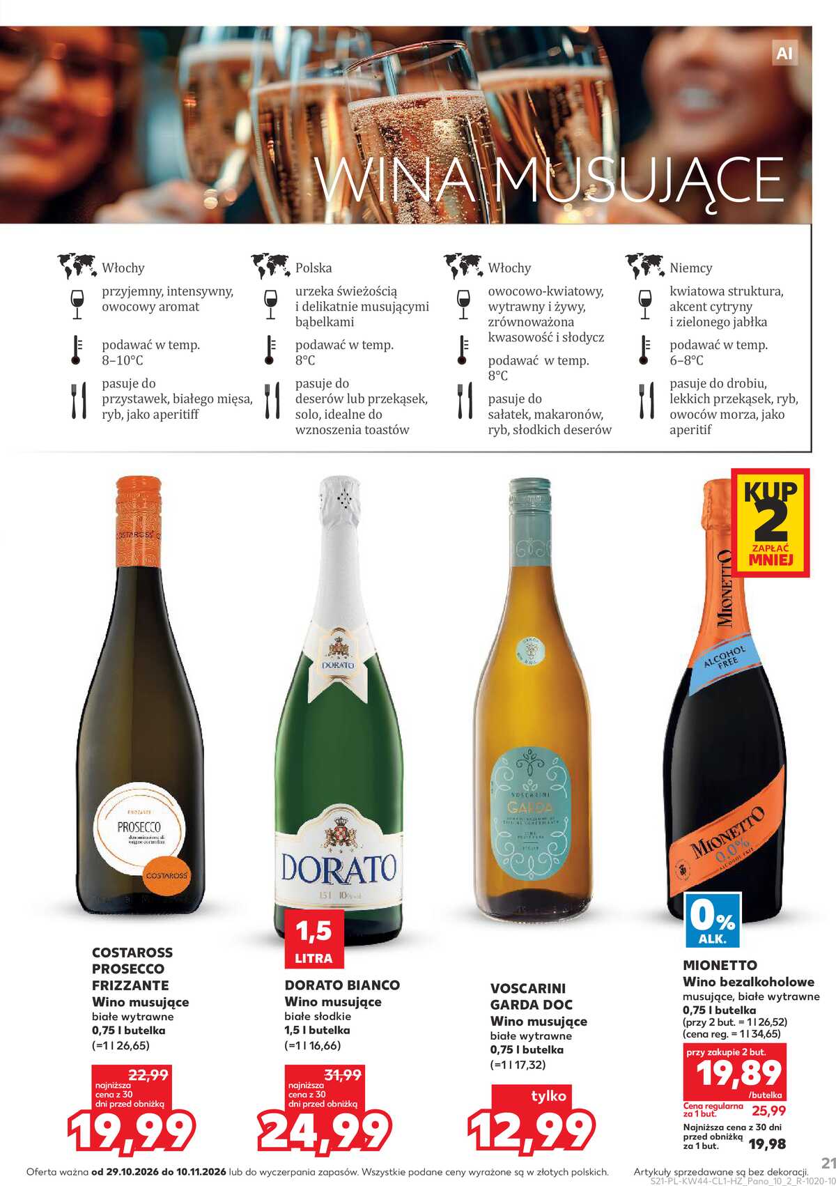 Leták Kaufland Polsko 29.10.-10.11.2026 - Bar v Kauflandu strana 21
