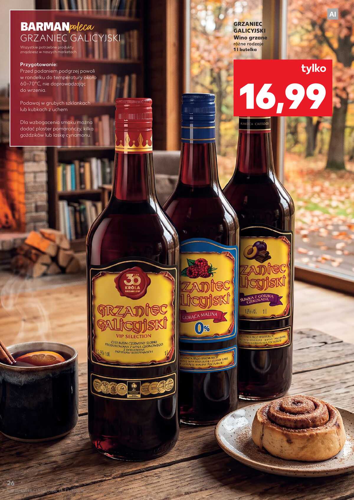 Leták Kaufland Polsko 29.10.-10.11.2026 - Bar v Kauflandu strana 26