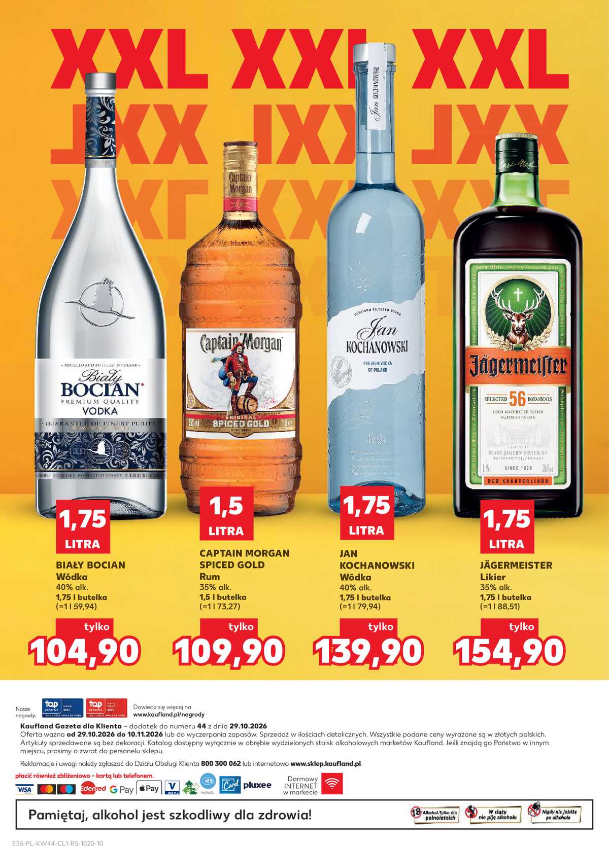 Leták Kaufland Polsko 29.10.-10.11.2026 - Bar v Kauflandu strana 36