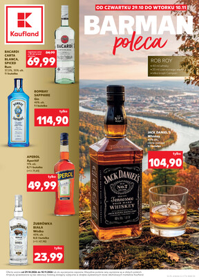 Leták Kaufland Polsko 29.10.-10.11.2026 - Bar v Kauflandu