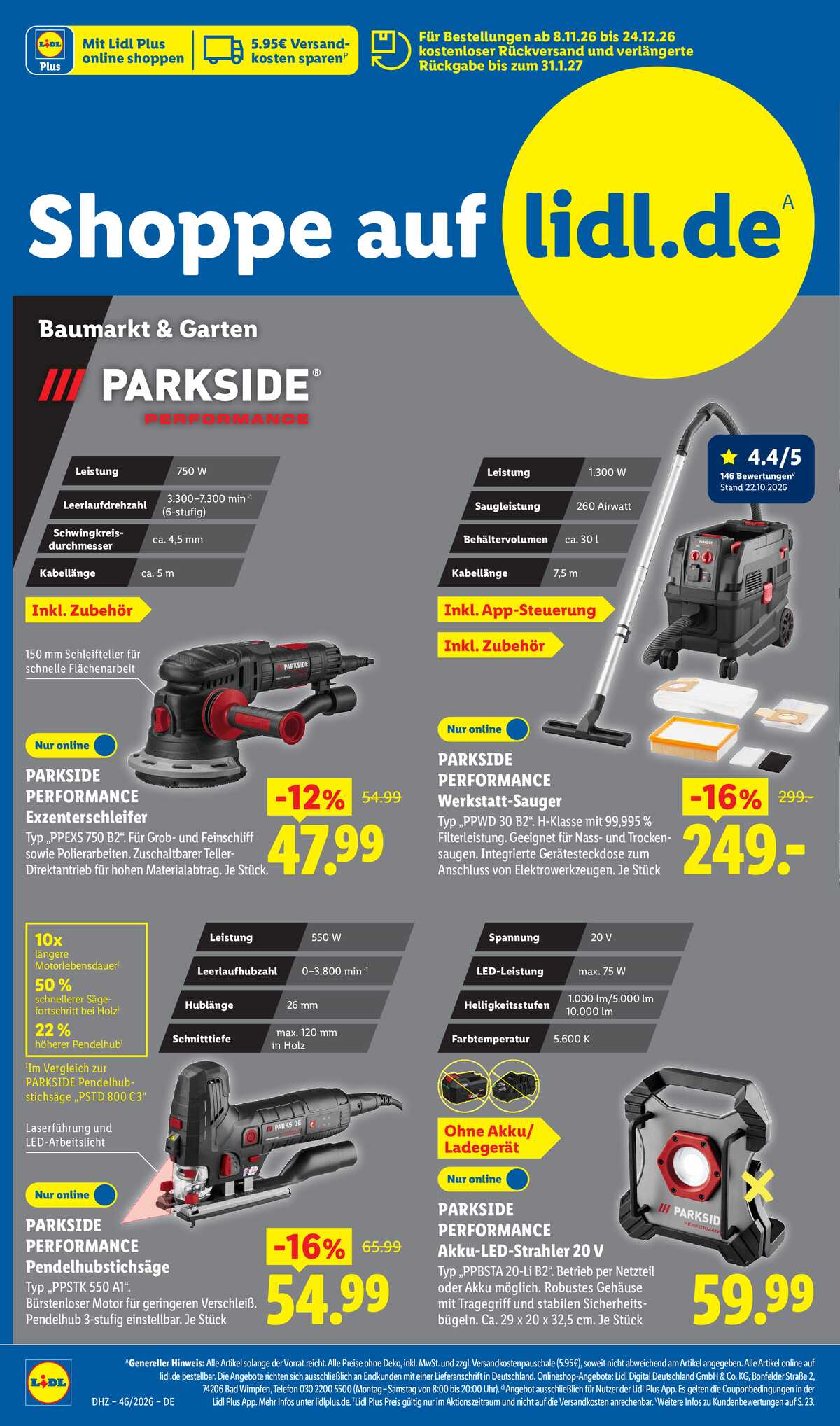 Leták Lidl Německo 9.11.-14.11.2026 strana 2