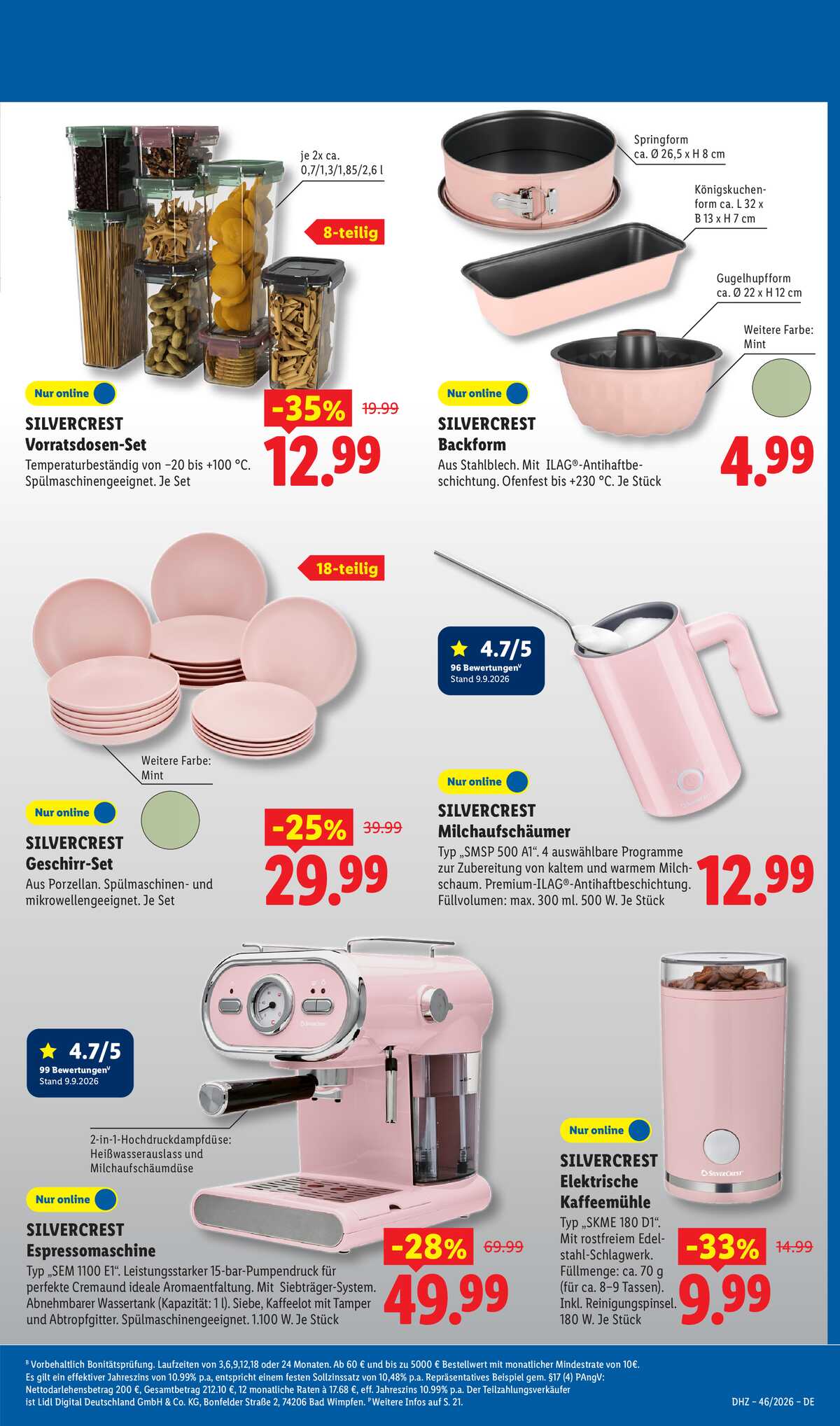 Leták Lidl Německo 9.11.-14.11.2026 strana 5