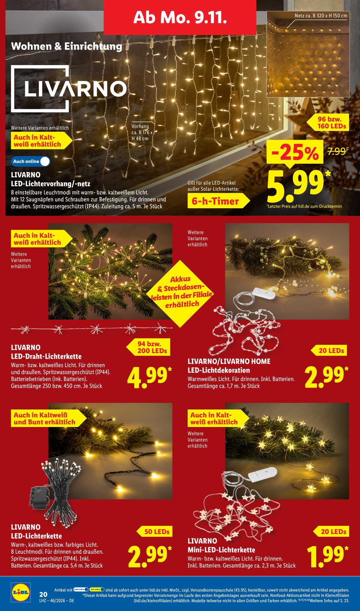 Leták Lidl Německo 9.11.-14.11.2026 strana 8
