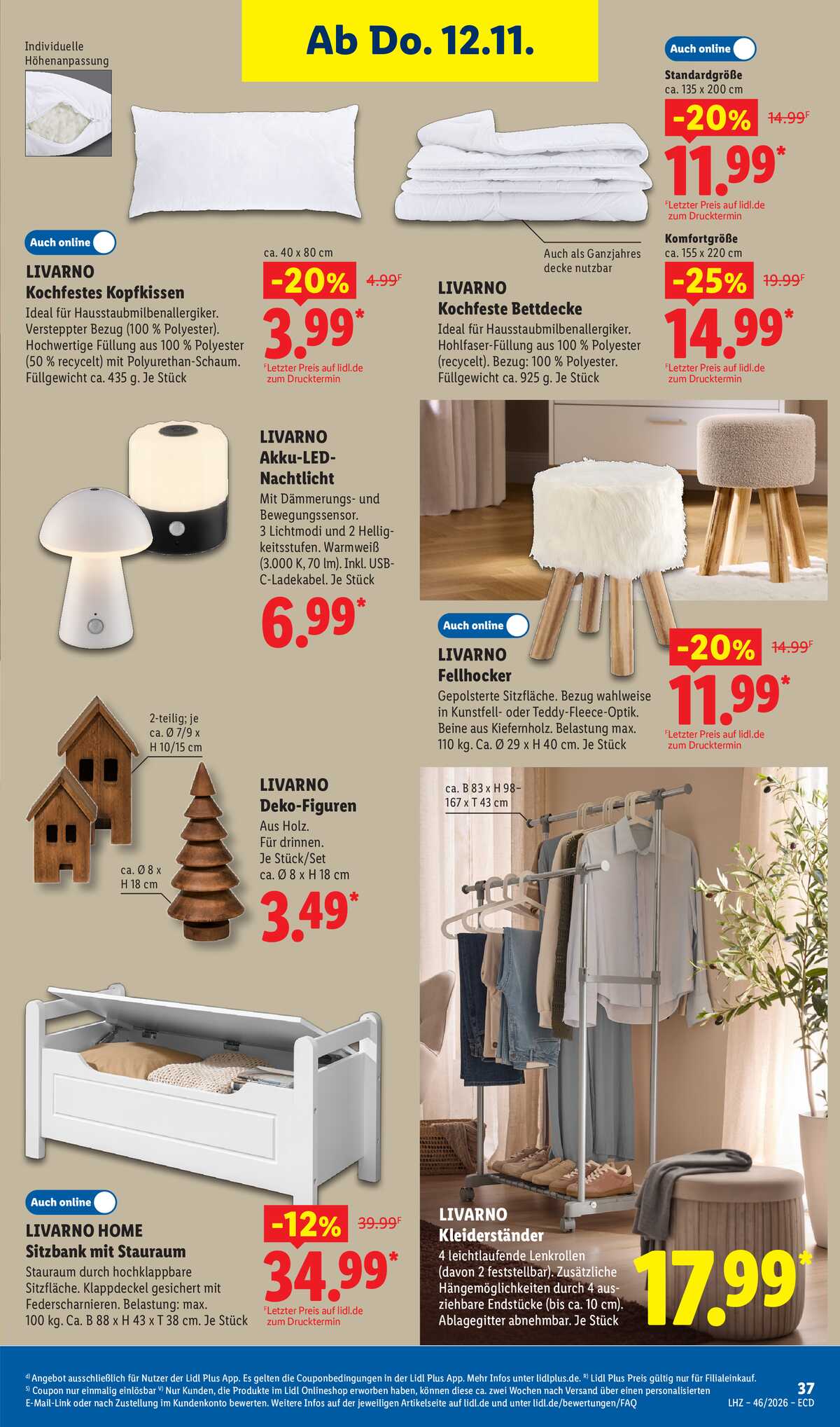 Leták Lidl Německo 9.11.-14.11.2026 strana 25