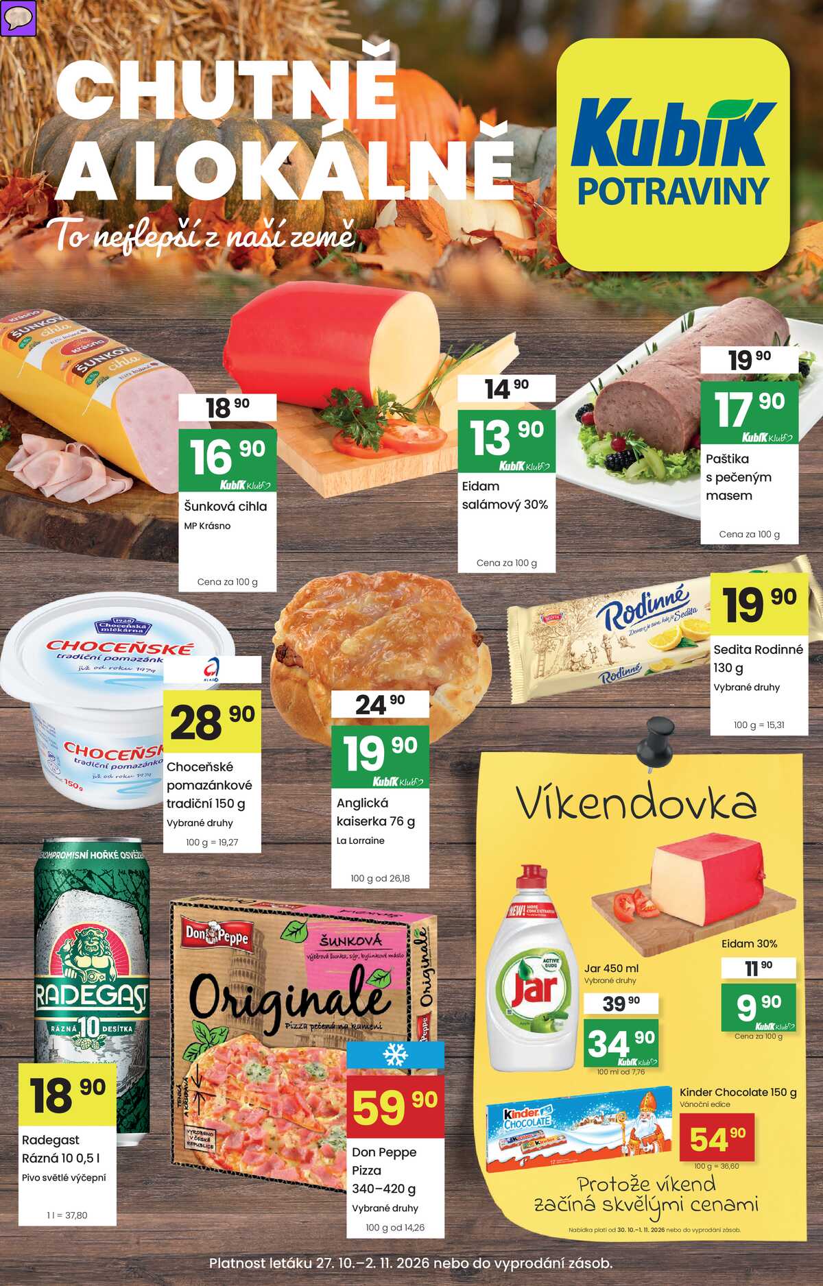Kubík potraviny do 2.11. strana 1