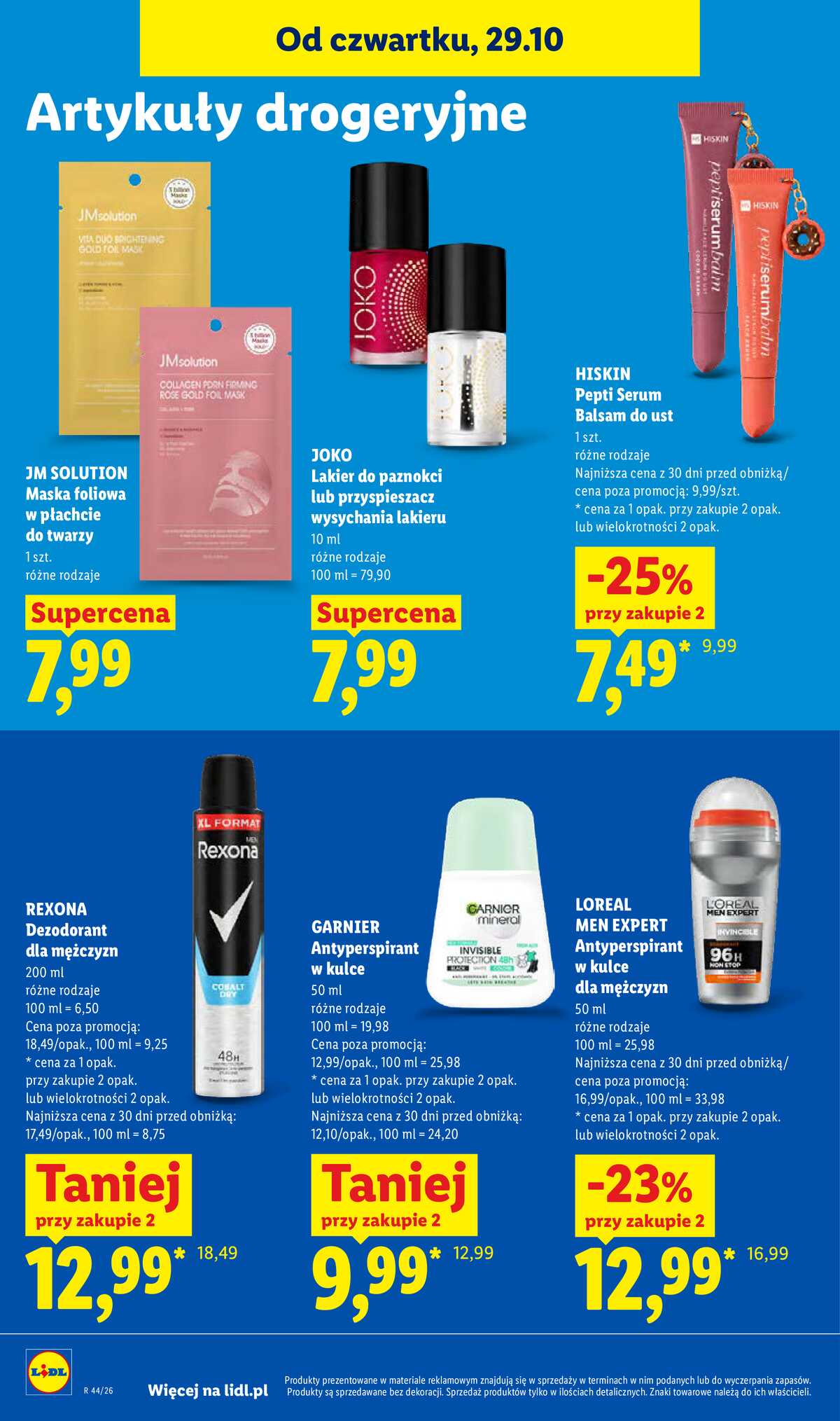 Leták Lidl Polsko 29.10.-31.10.2026 - Leták strana 100