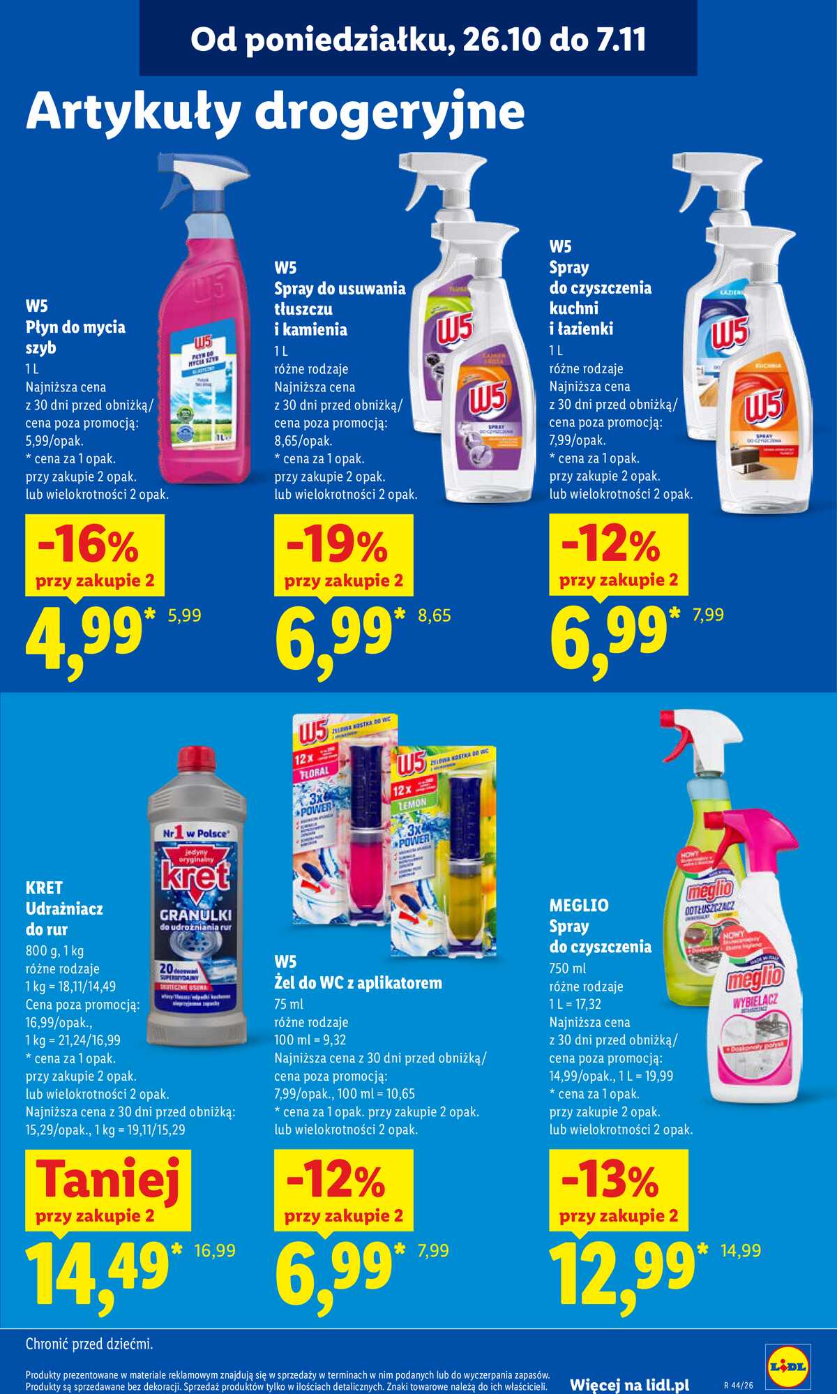 Leták Lidl Polsko 29.10.-31.10.2026 - Leták strana 107