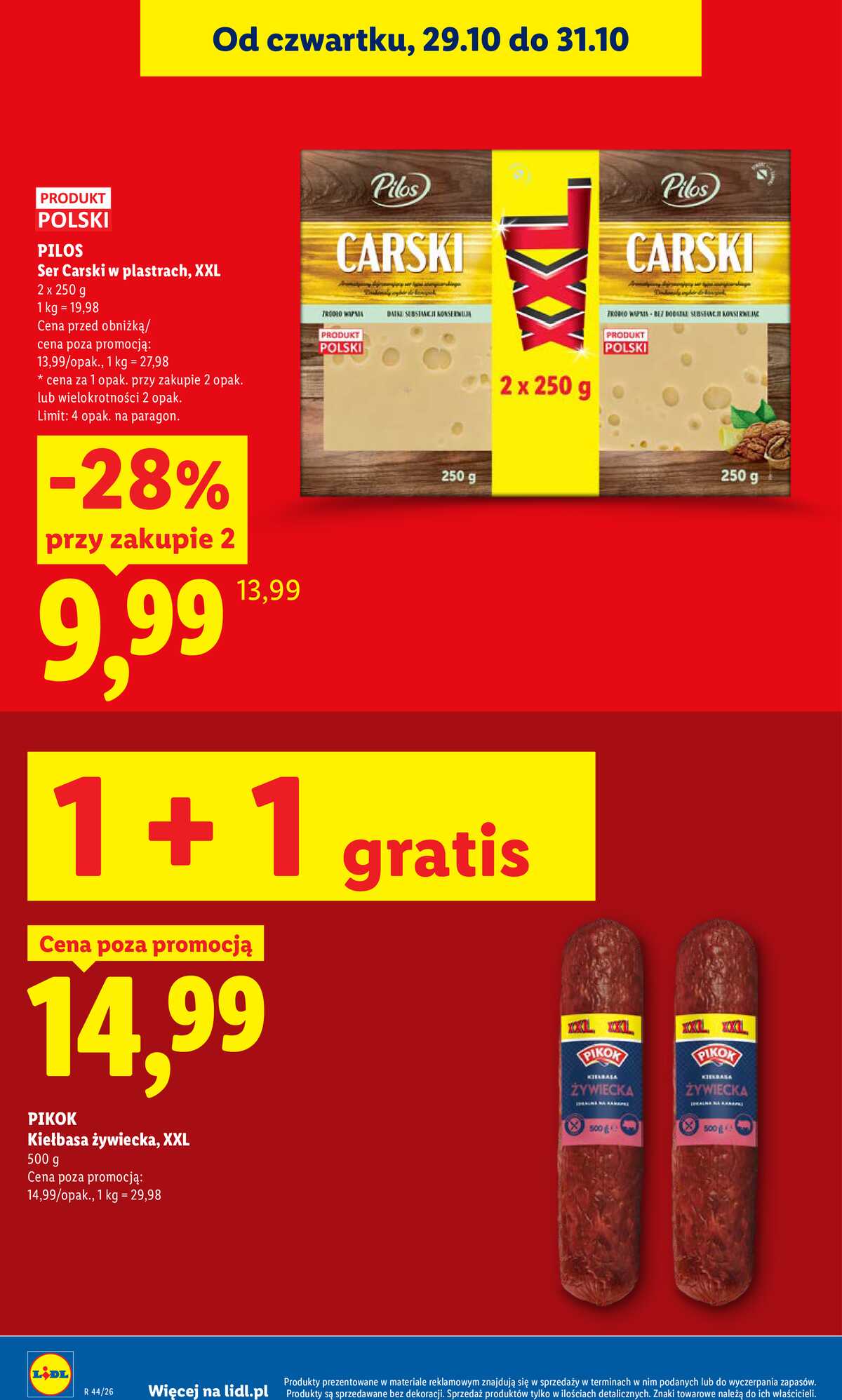 Leták Lidl Polsko 29.10.-31.10.2026 - Leták strana 18