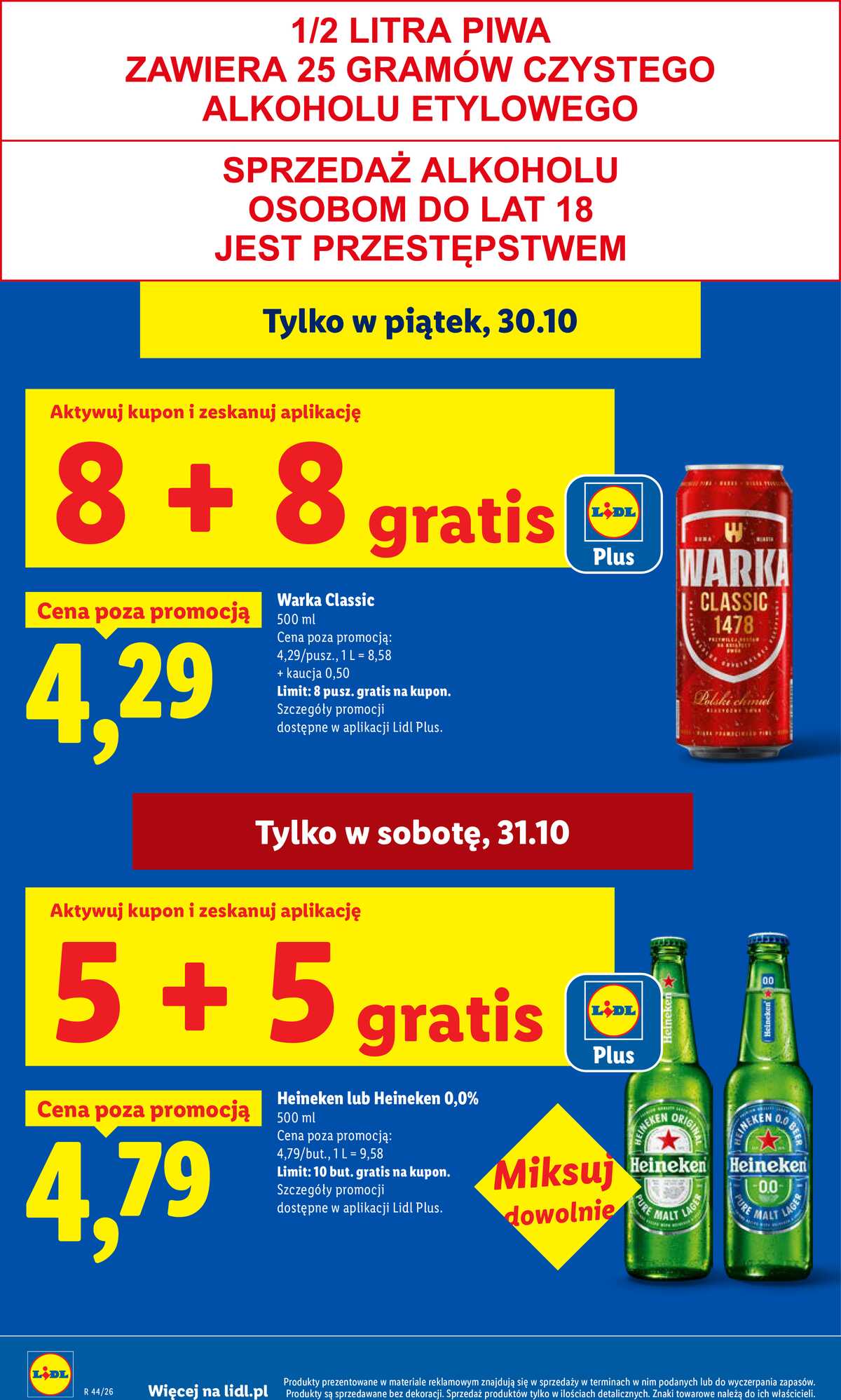 Leták Lidl Polsko 29.10.-31.10.2026 - Leták strana 26