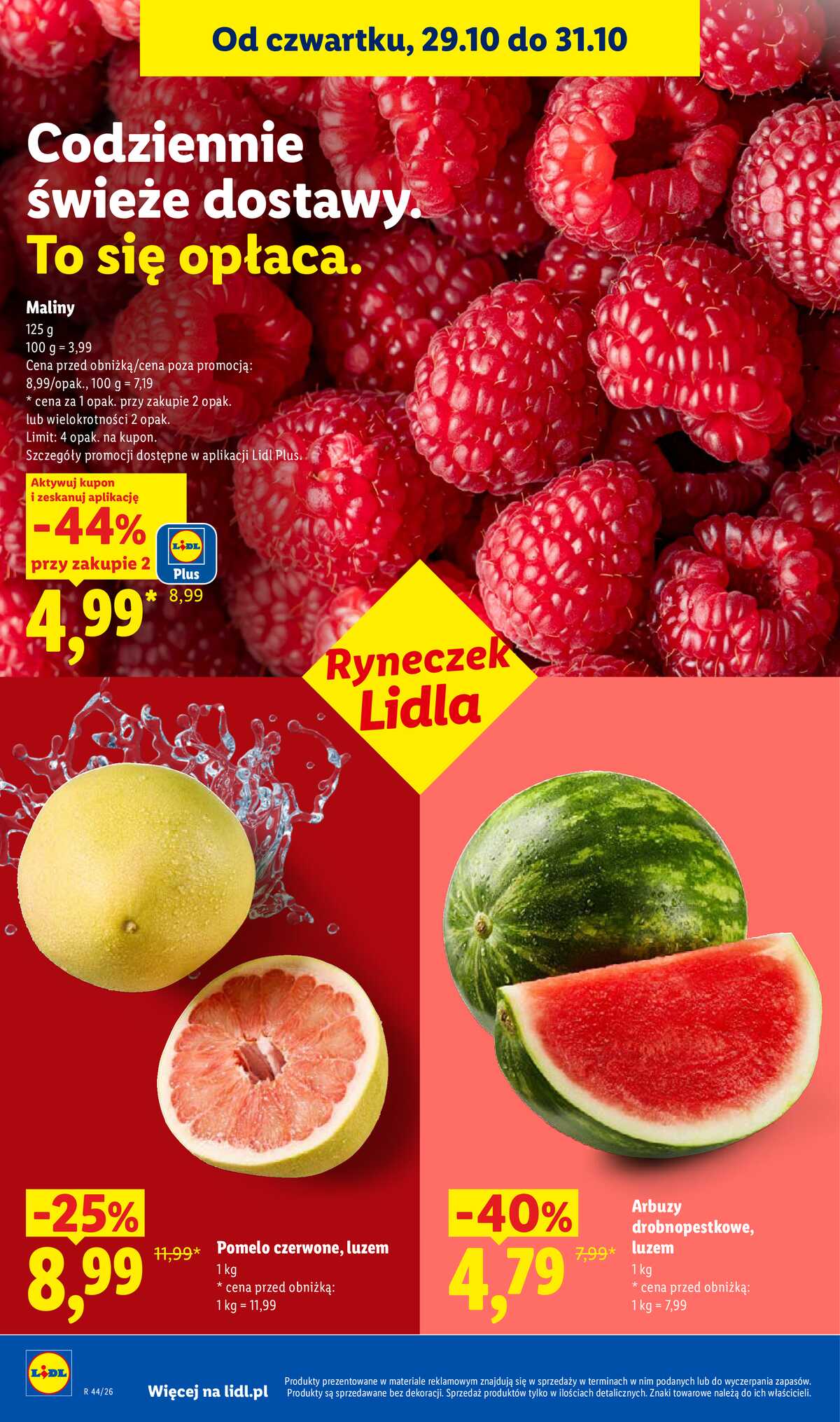 Leták Lidl Polsko 29.10.-31.10.2026 - Leták strana 48