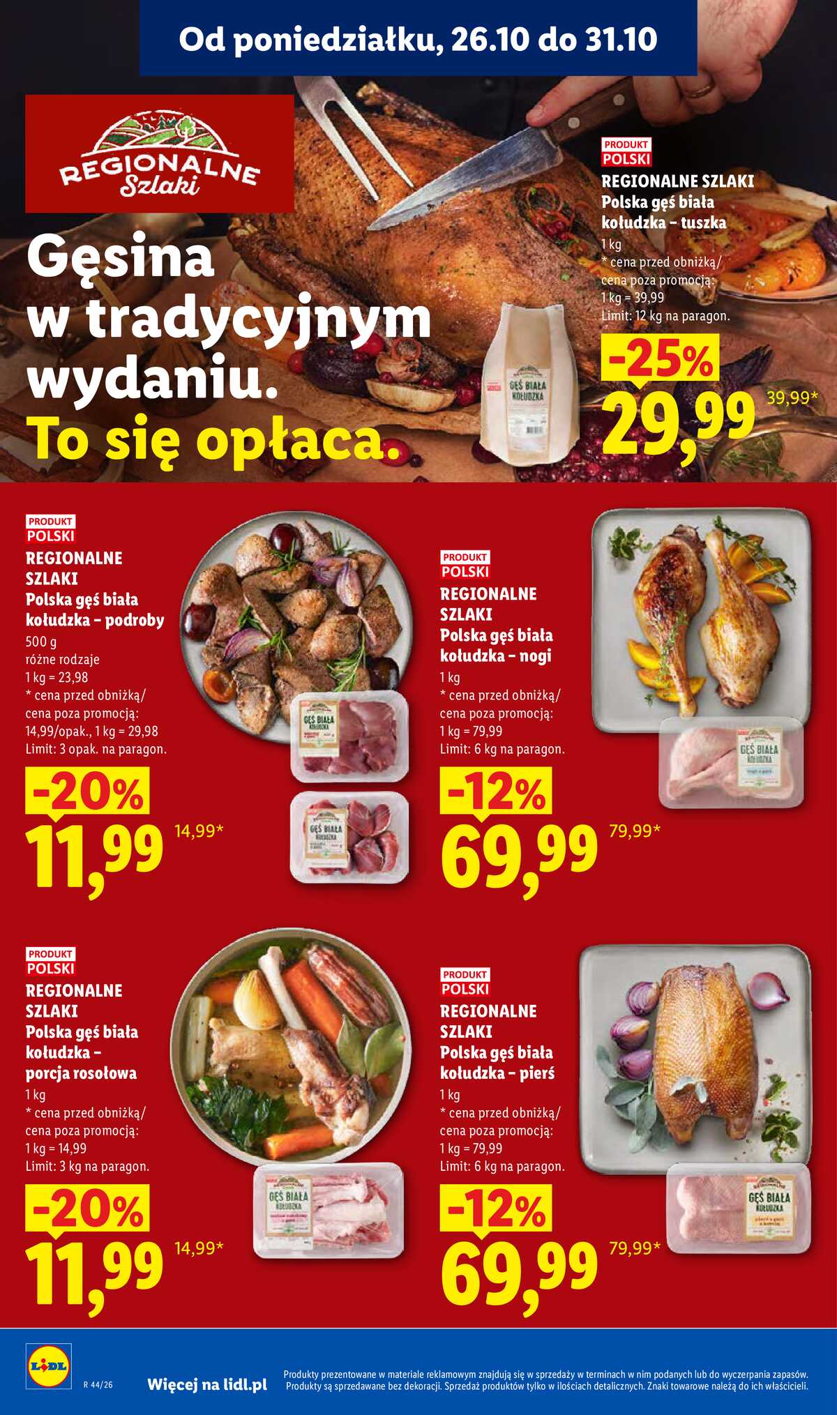 Leták Lidl Polsko 29.10.-31.10.2026 - Leták strana 60