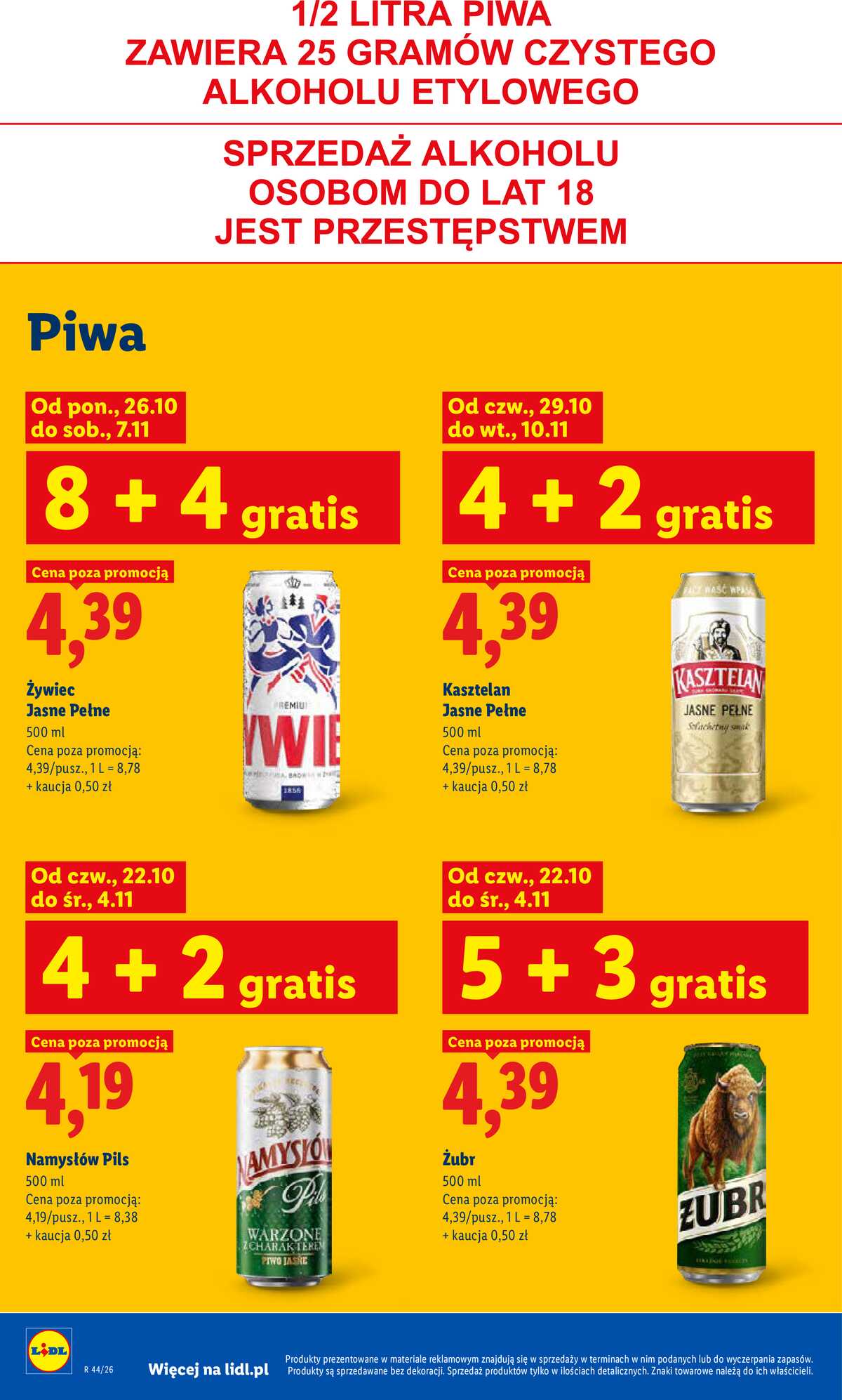 Leták Lidl Polsko 29.10.-31.10.2026 - Leták strana 88