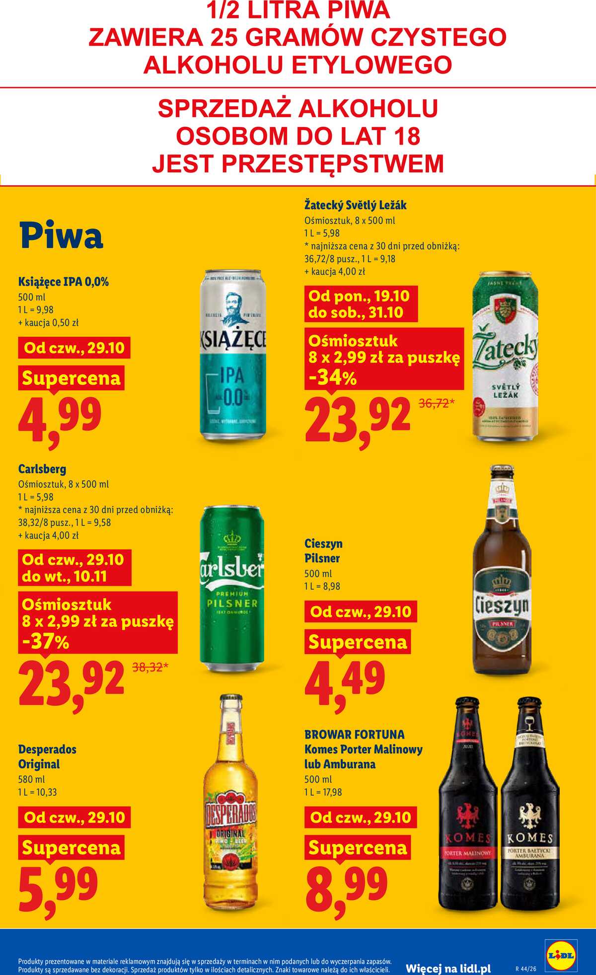 Leták Lidl Polsko 29.10.-31.10.2026 - Leták strana 89