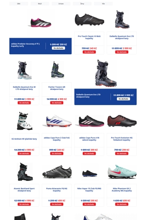 Intersport Boty - 30. 10. 2026