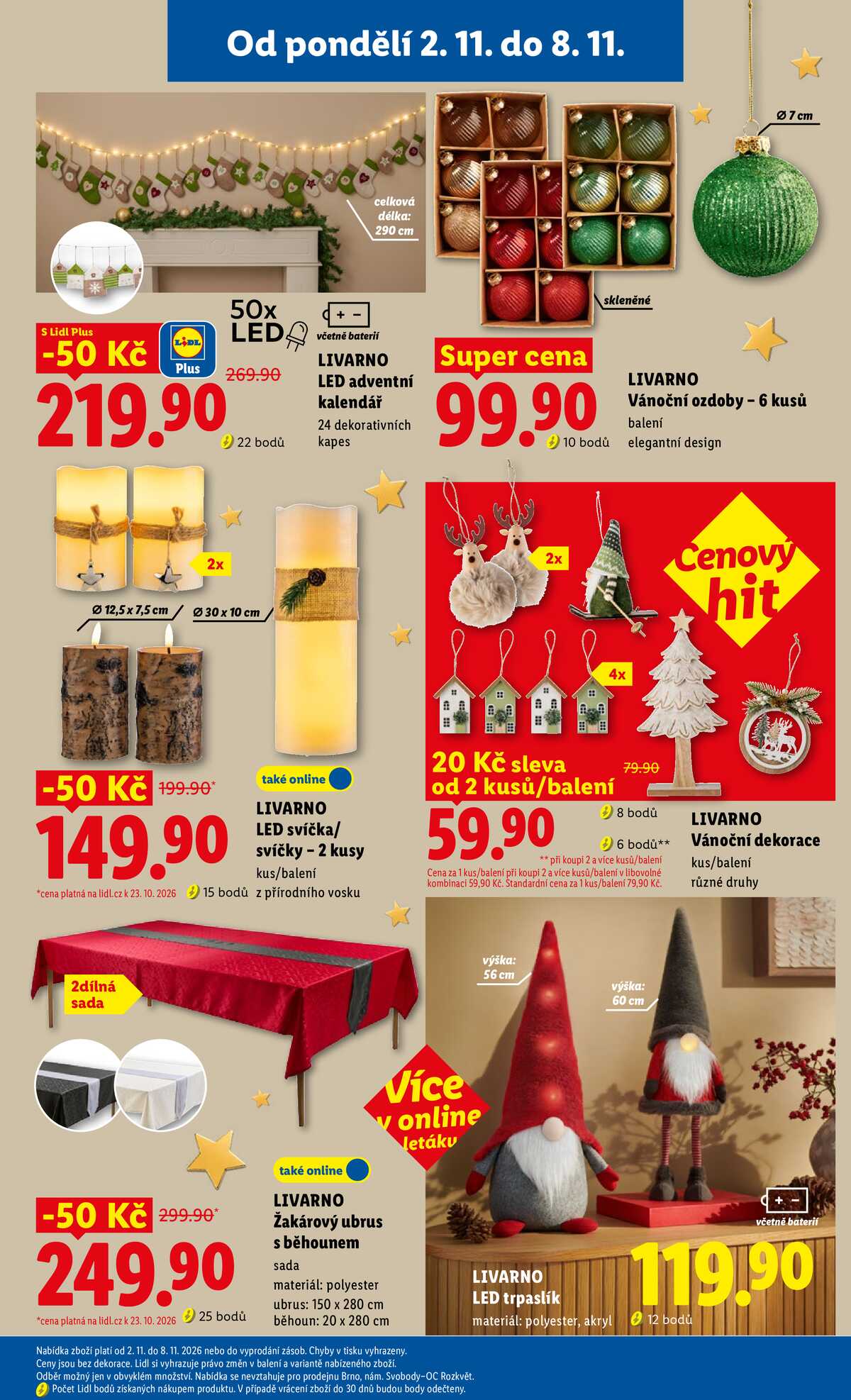 Lidl Spotřební zboží 2.11. - 8.11. strana 9