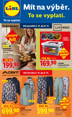 Lidl Spotřební zboží 2.11. - 8.11.