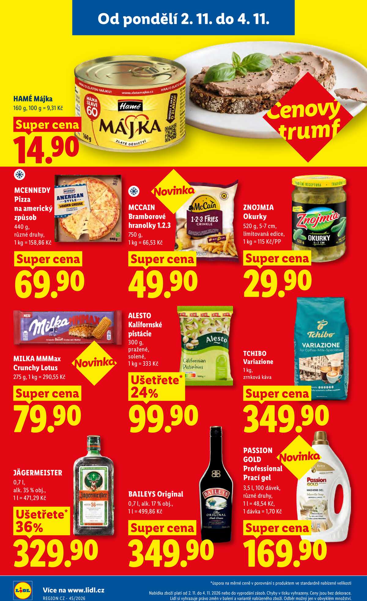 Lidl od 2.11. do 4.11.2026 strana 34