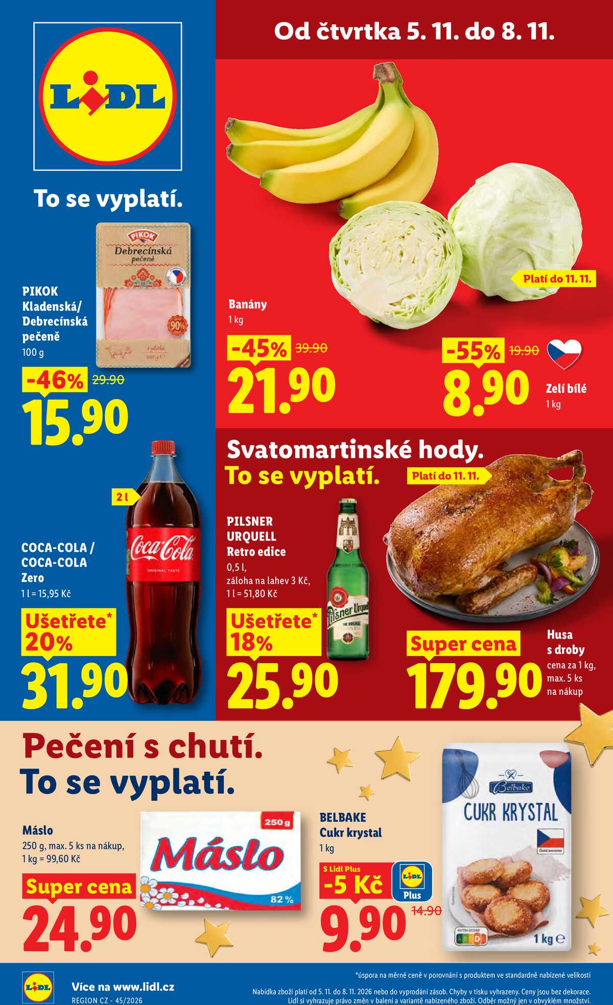 Lidl Čtvrtek od 5.11. do 8.11.2026 strana 1