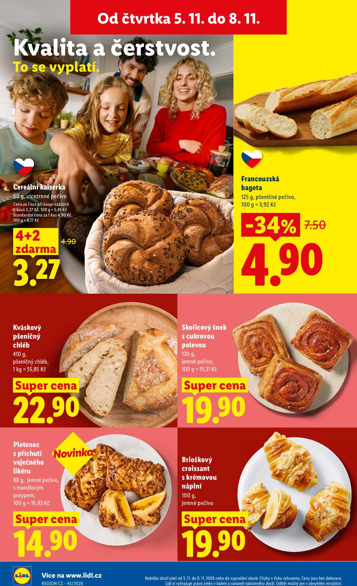 Lidl Čtvrtek od 5.11. do 8.11.2026 strana 18