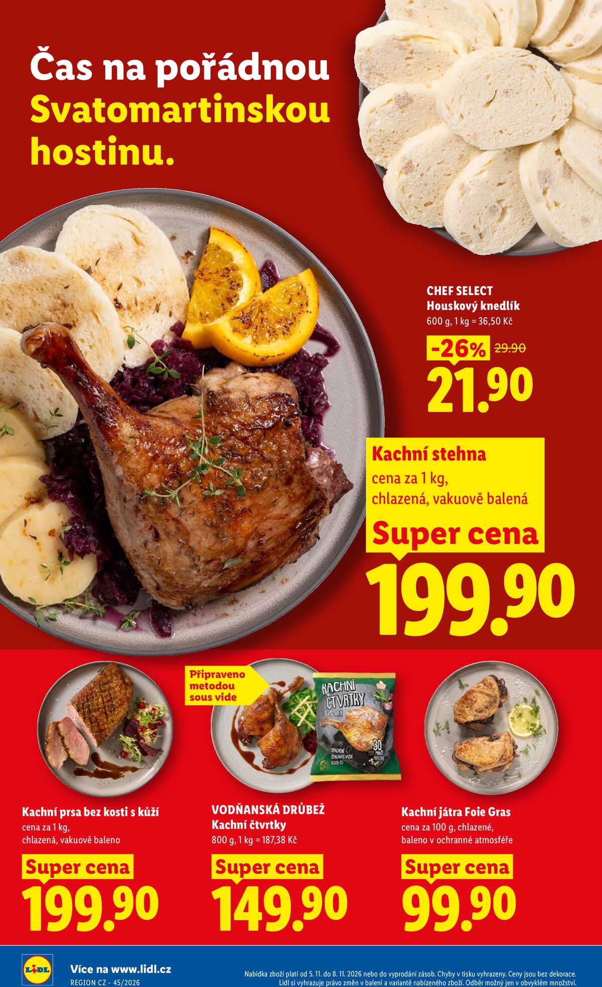 Lidl Čtvrtek od 5.11. do 8.11.2026 strana 20