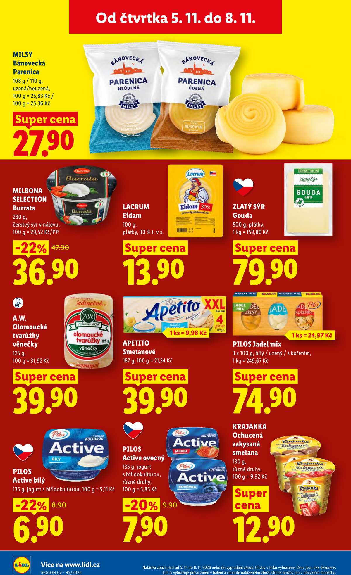 Lidl Čtvrtek od 5.11. do 8.11.2026 strana 25