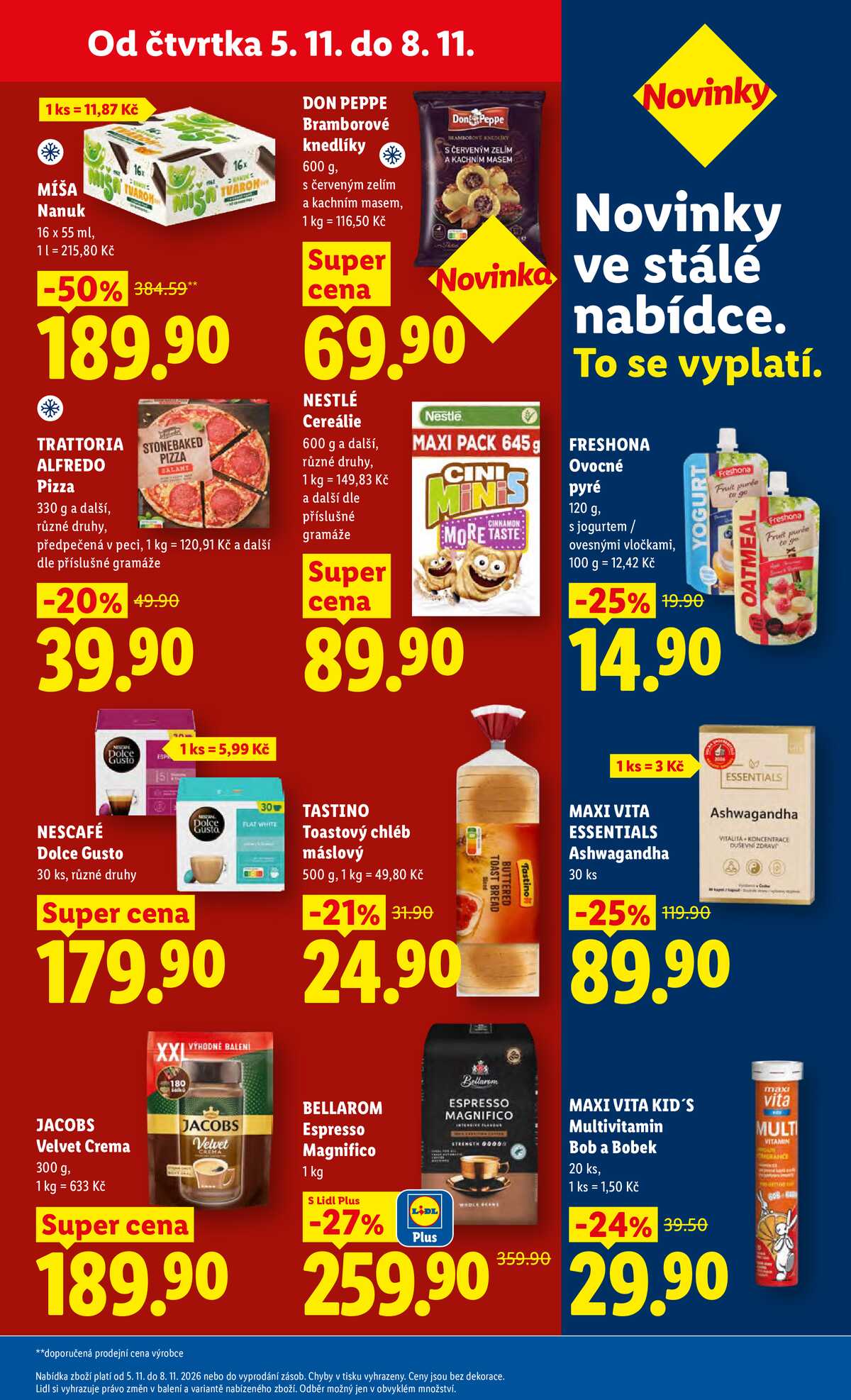 Lidl Čtvrtek od 5.11. do 8.11.2026 strana 26